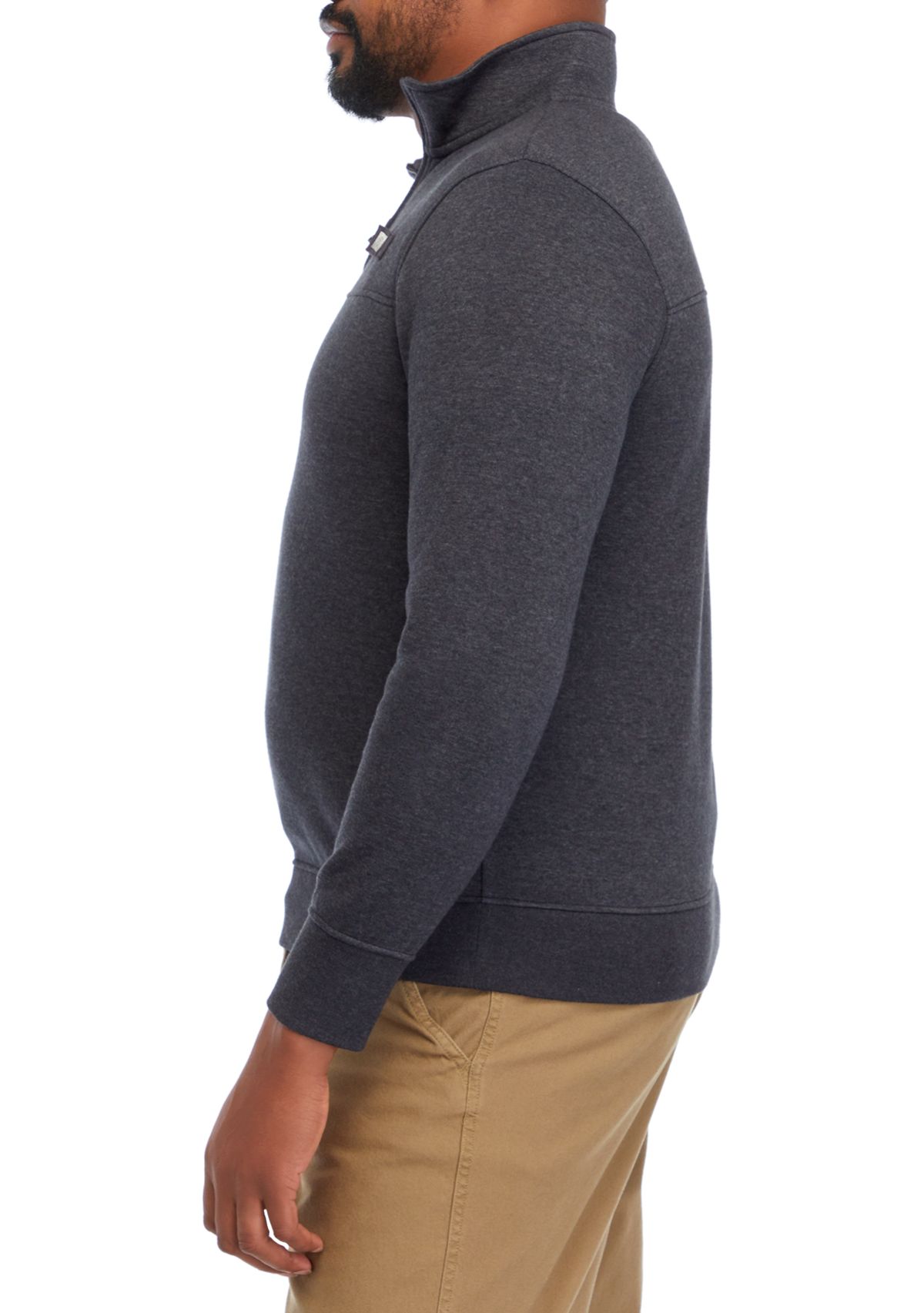 Big & Tall Quarter Zip Fleece Pullover