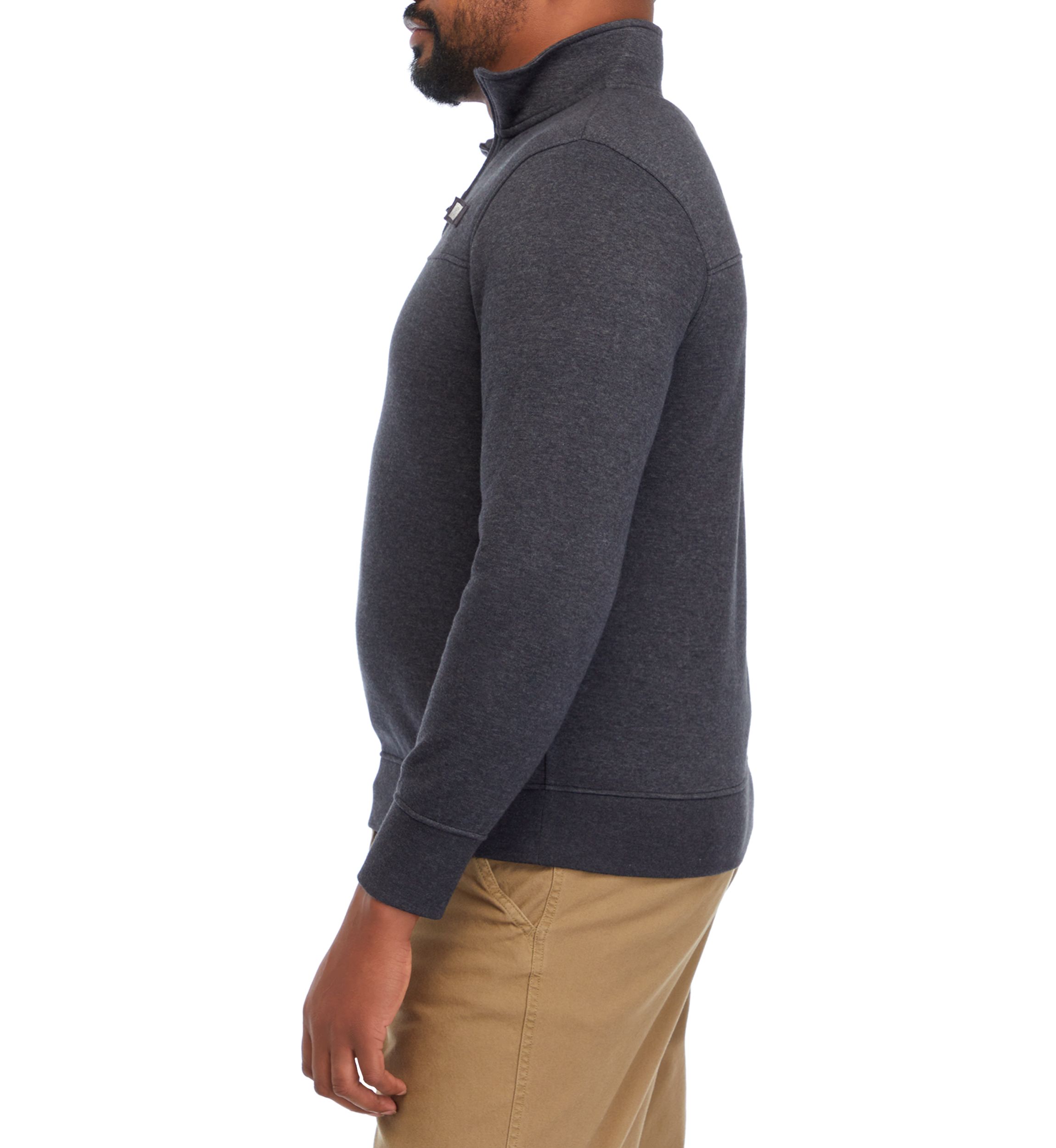 Big & Tall Quarter Zip Fleece Pullover