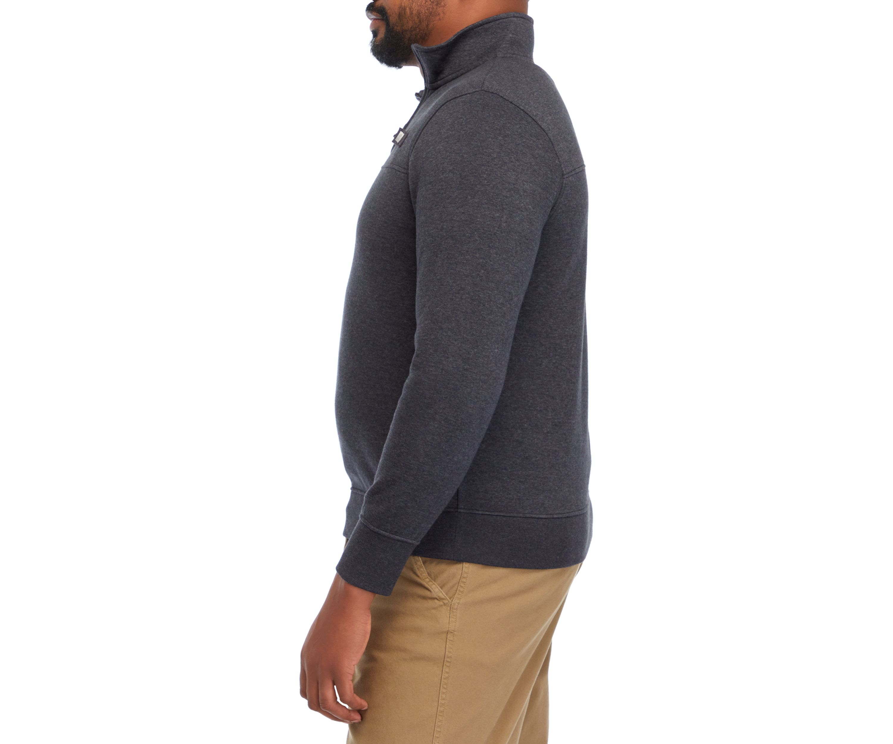 Big & Tall Quarter Zip Fleece Pullover