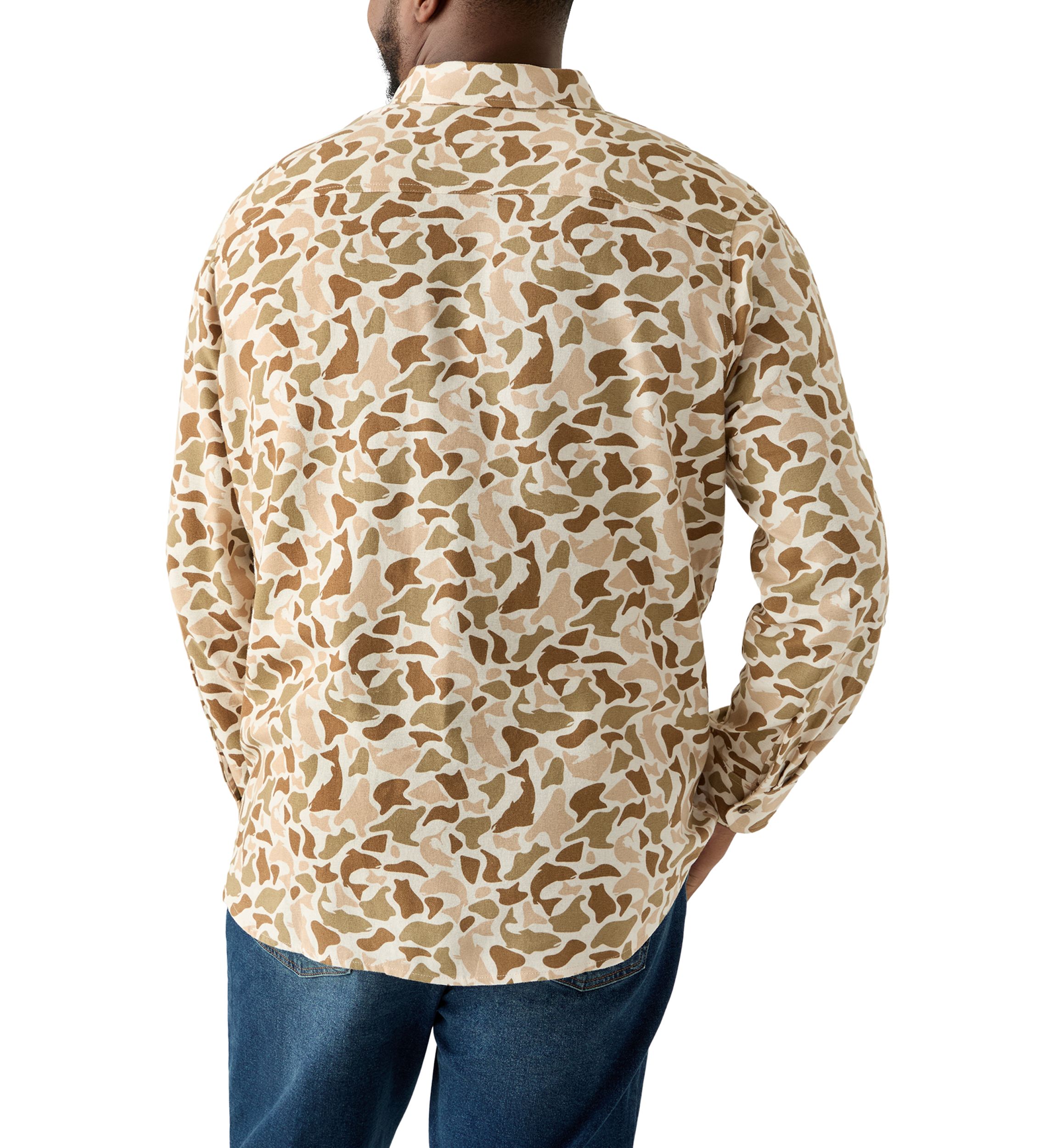 Big & Tall Printed Flannel Shirt
