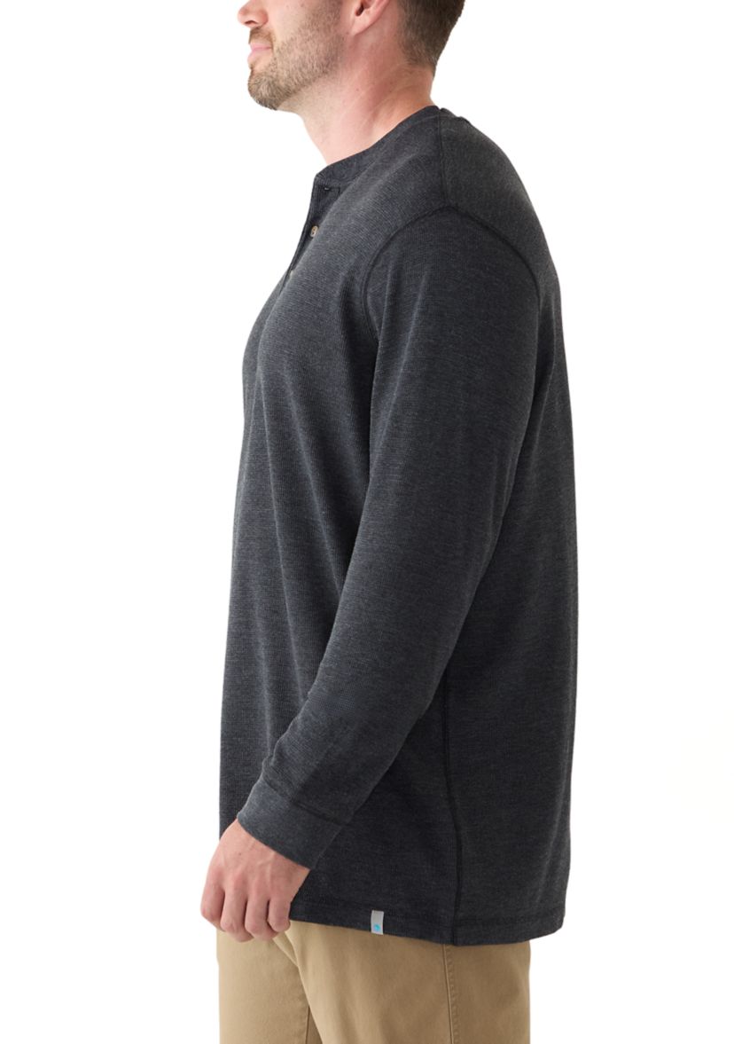Big & Tall Long Sleeve Thermal Henley Shirt