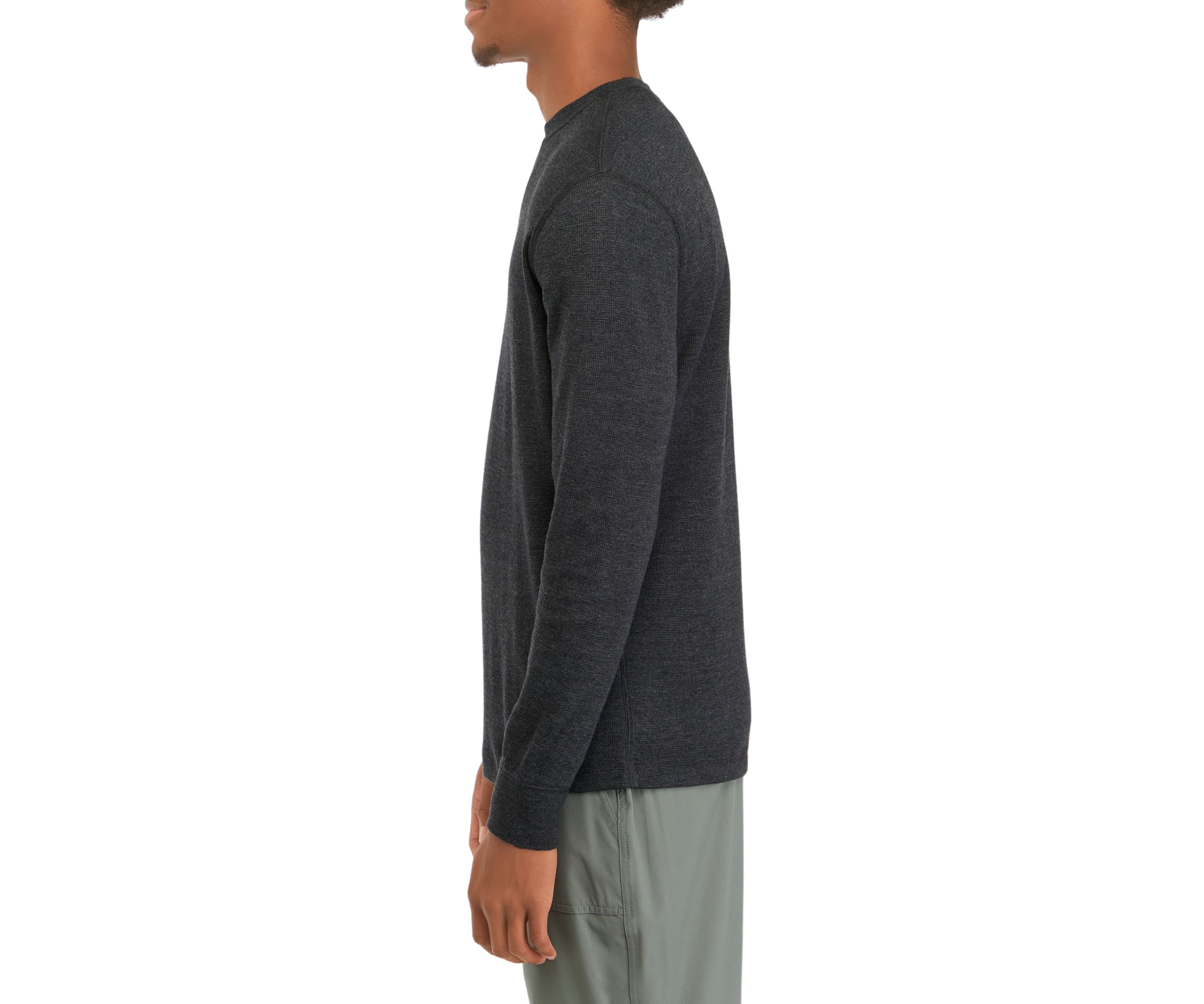 Long Sleeve Thermal Crew T-Shirt 