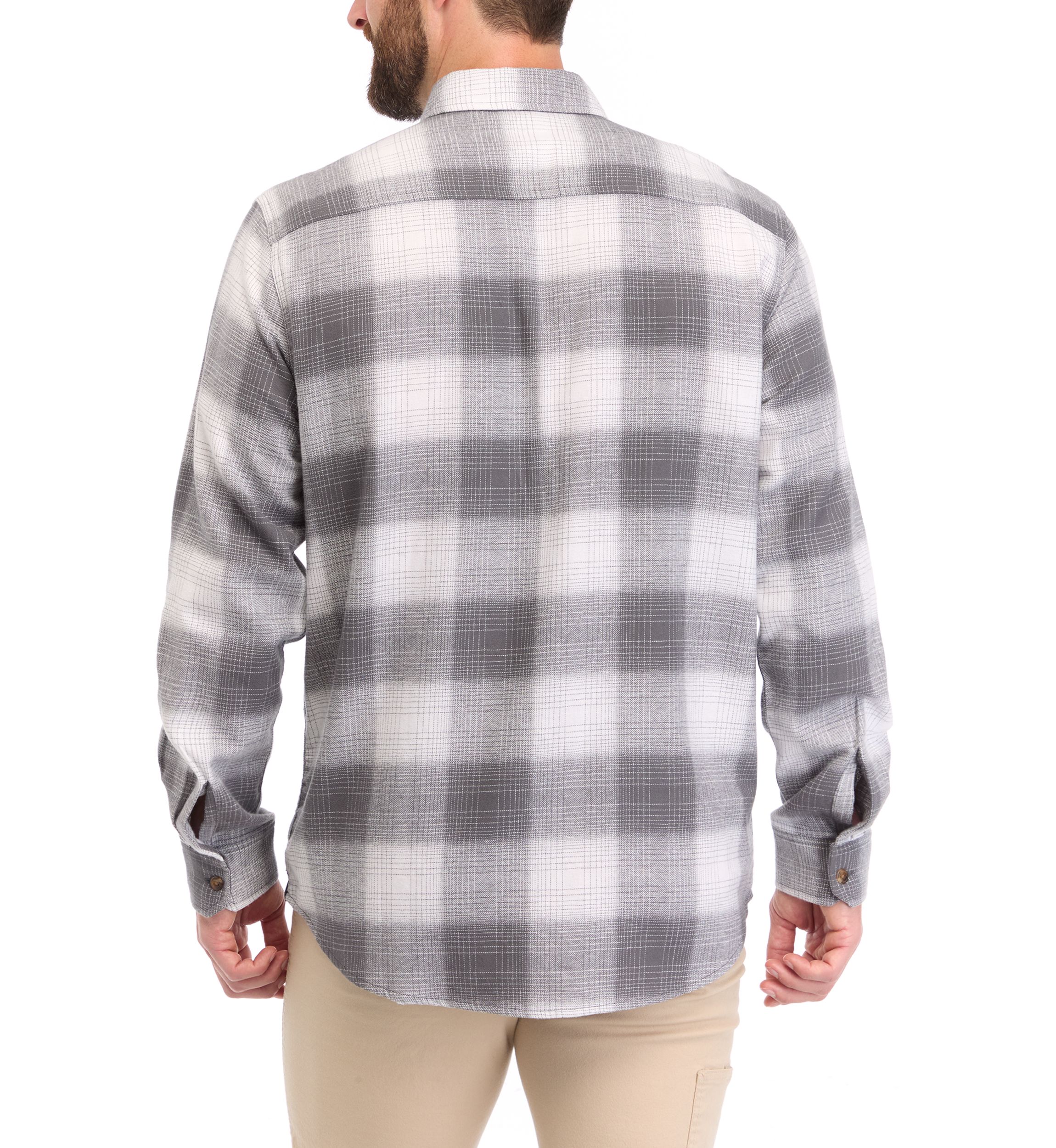Long Sleeve Flannel Woven Shirt