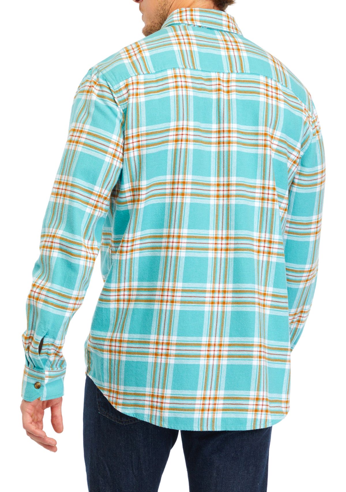 Long Sleeve Flannel Woven Shirt