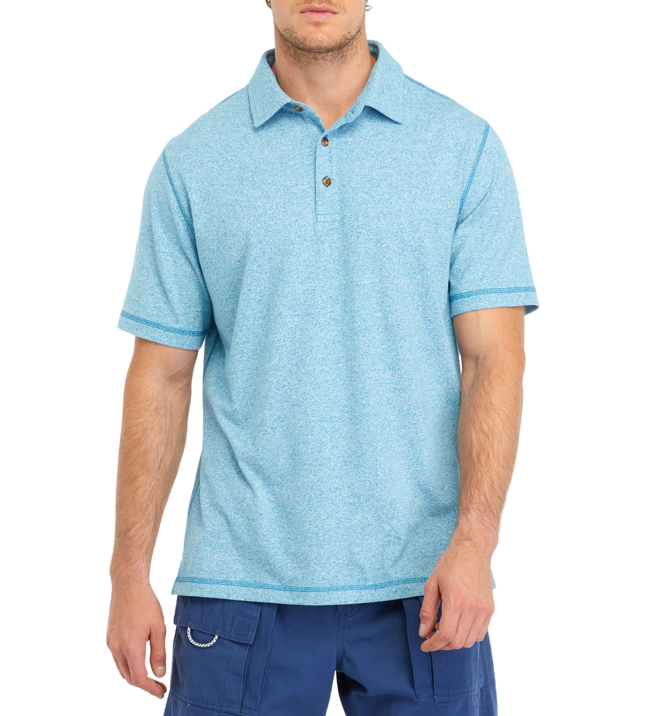 Short Sleeve Knit Polo Shirt 