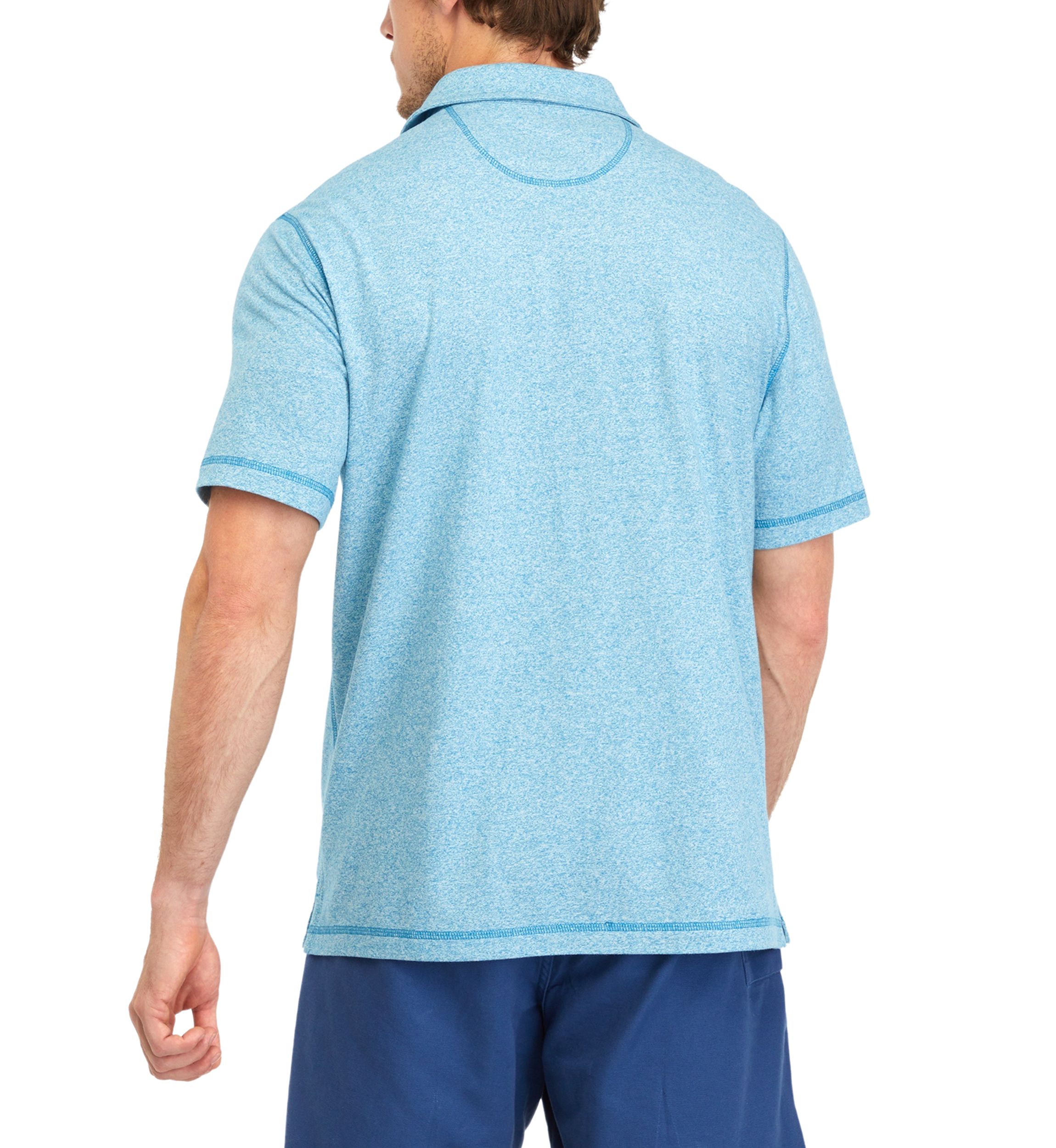 Short Sleeve Knit Polo Shirt 