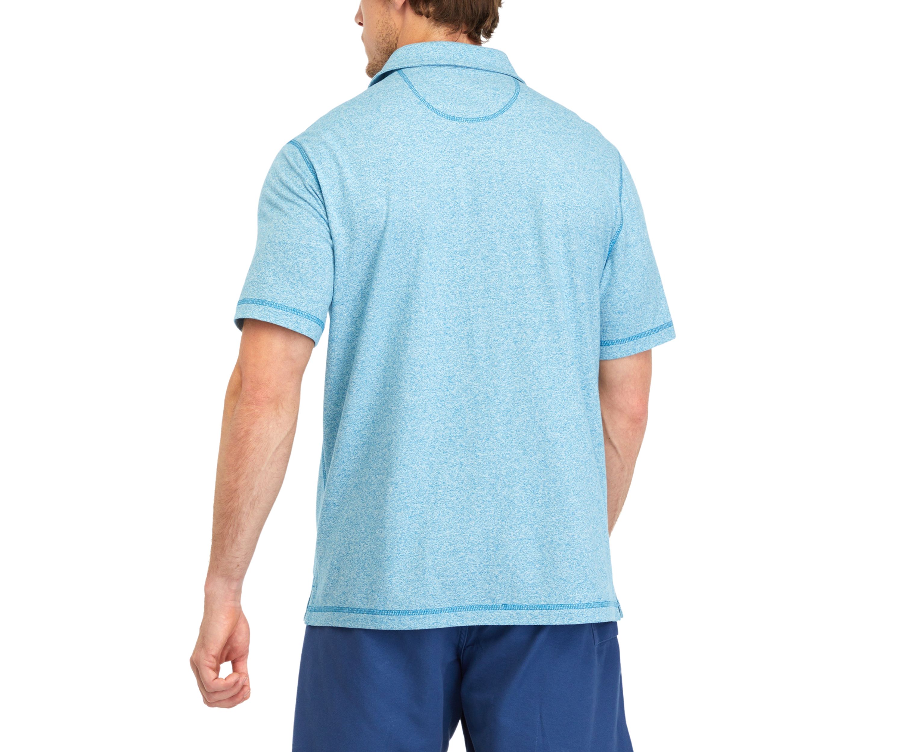 Short Sleeve Knit Polo Shirt 