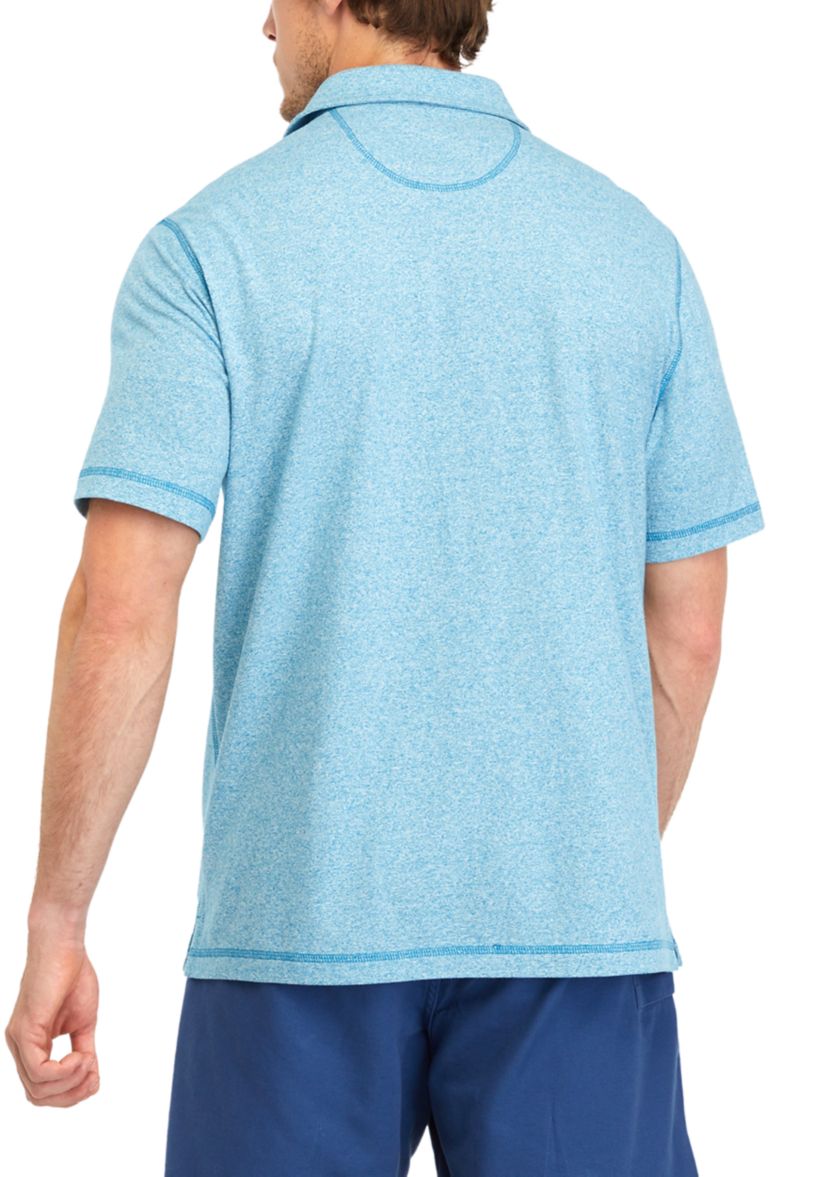 Short Sleeve Knit Polo Shirt 
