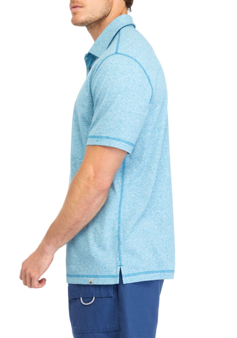 Short Sleeve Knit Polo Shirt 