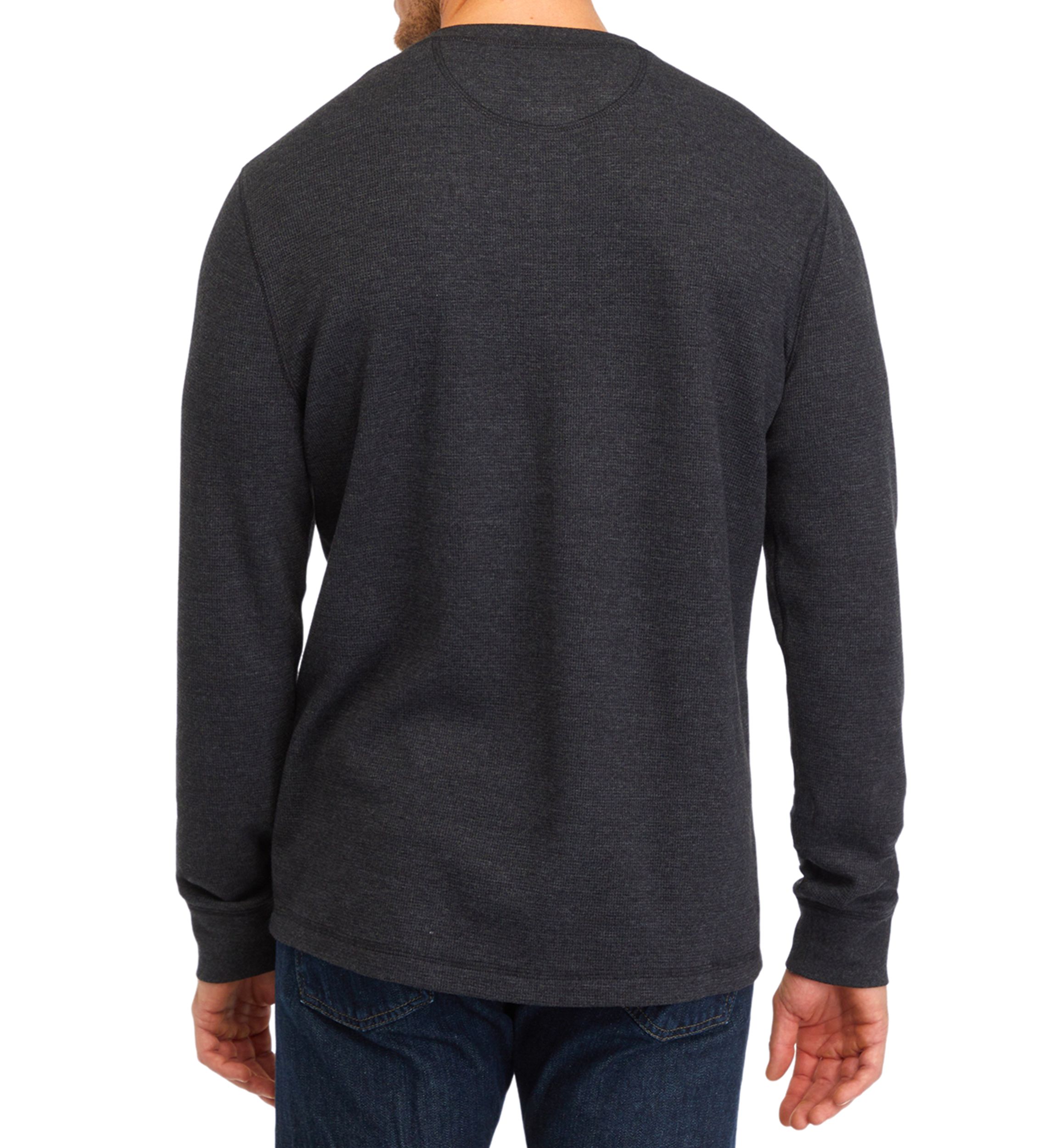 Long Sleeve Thermal Henley Shirt