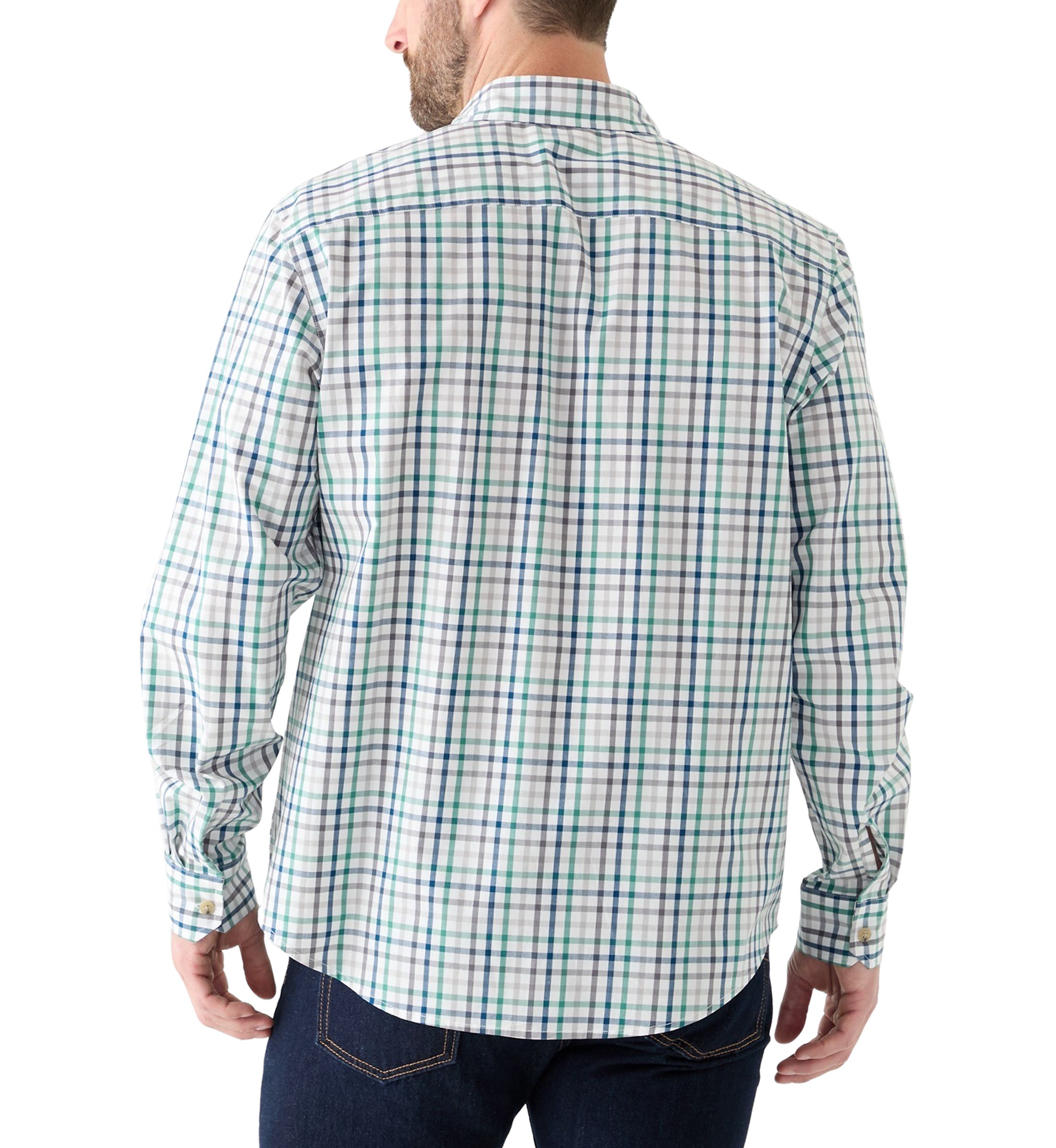 Plaid Printed Poplin Shirt
