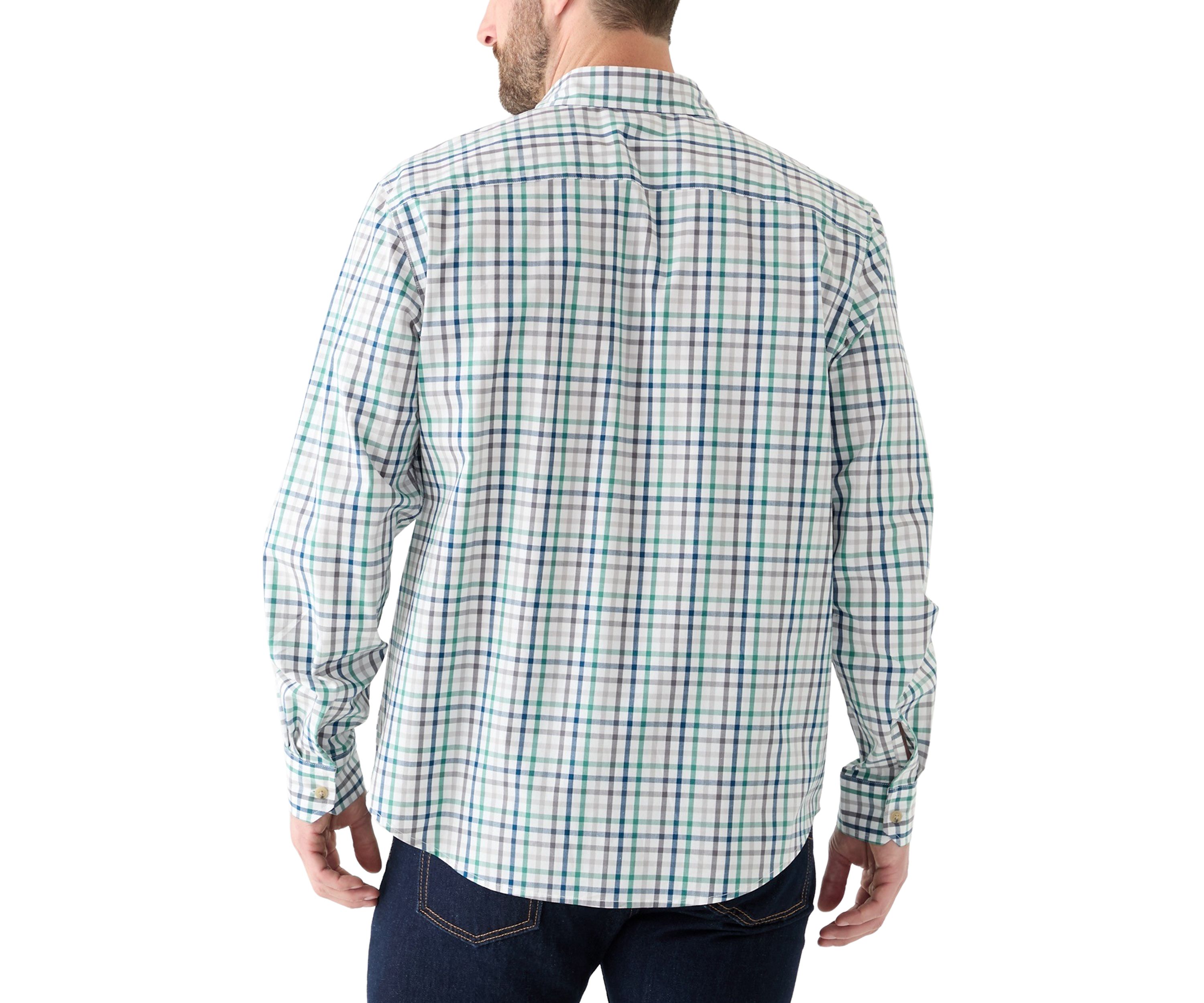 Plaid Printed Poplin Shirt