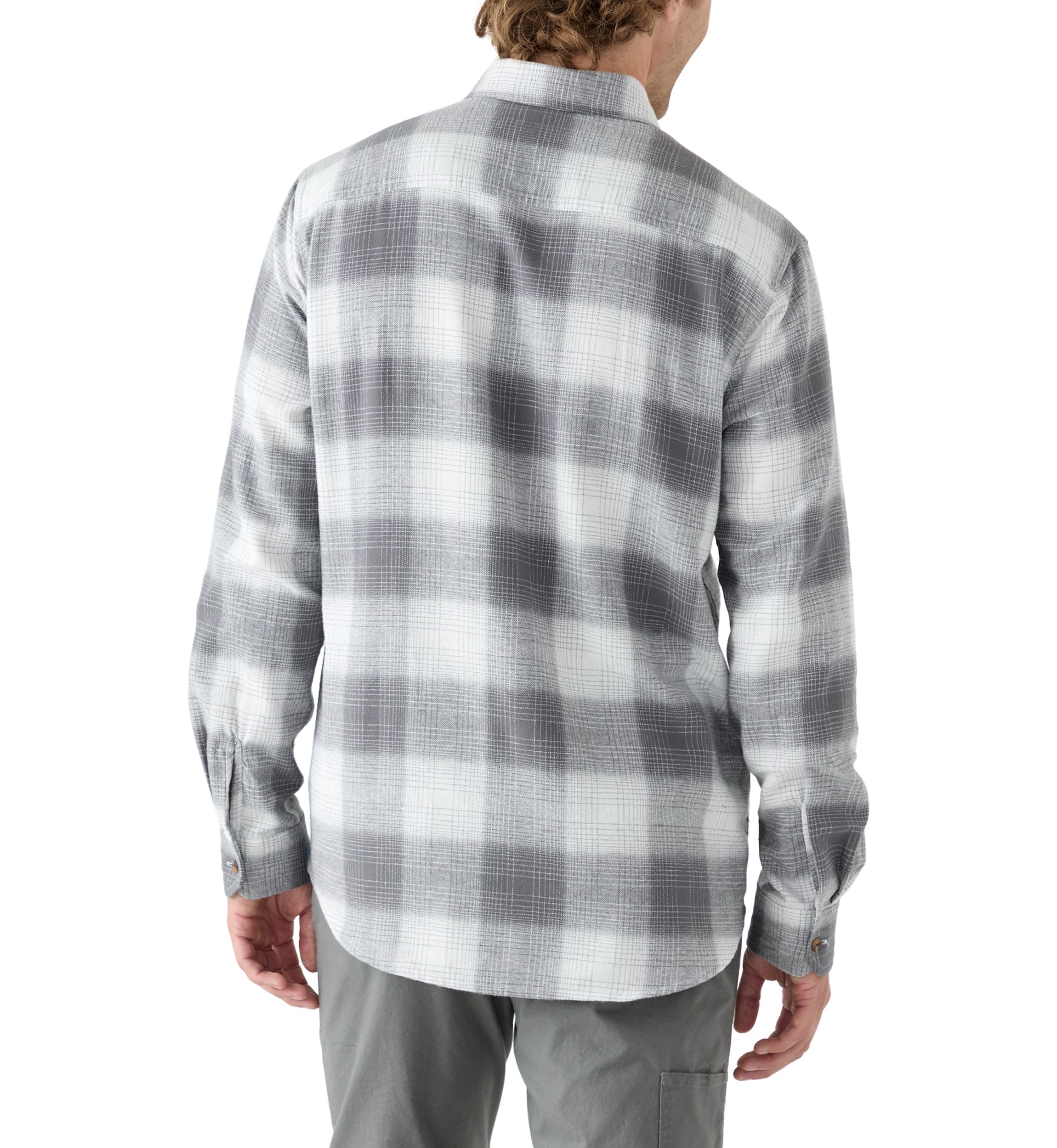 Long Sleeve Woven Flannel Shirt 