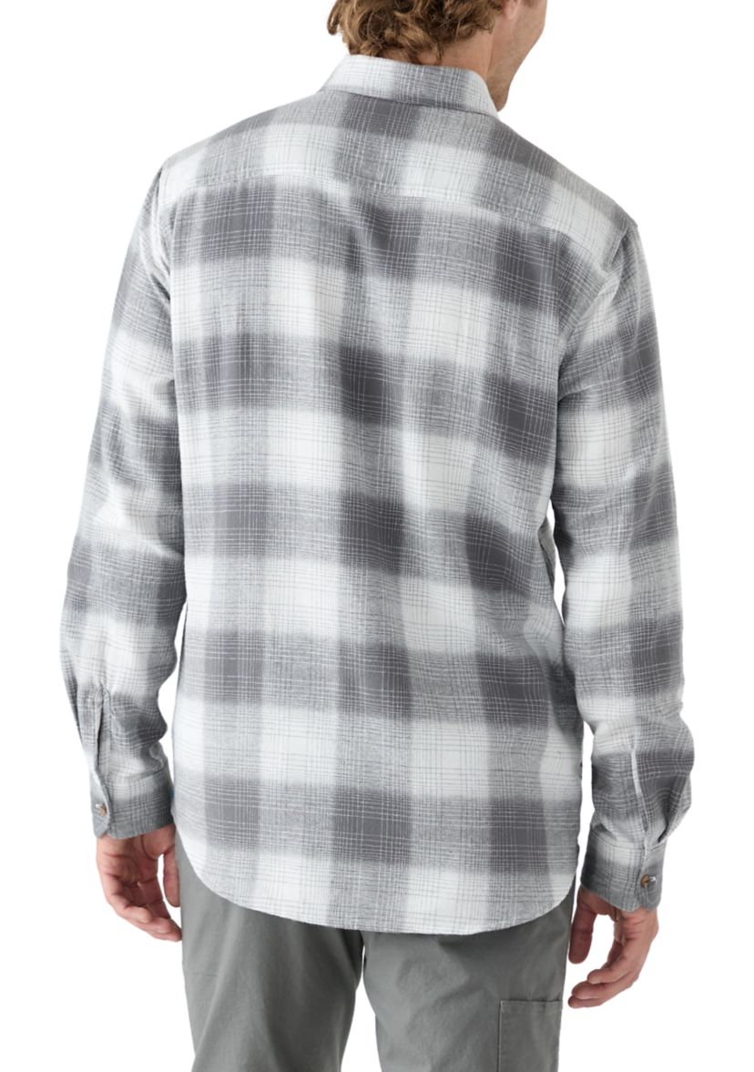 Long Sleeve Woven Flannel Shirt 