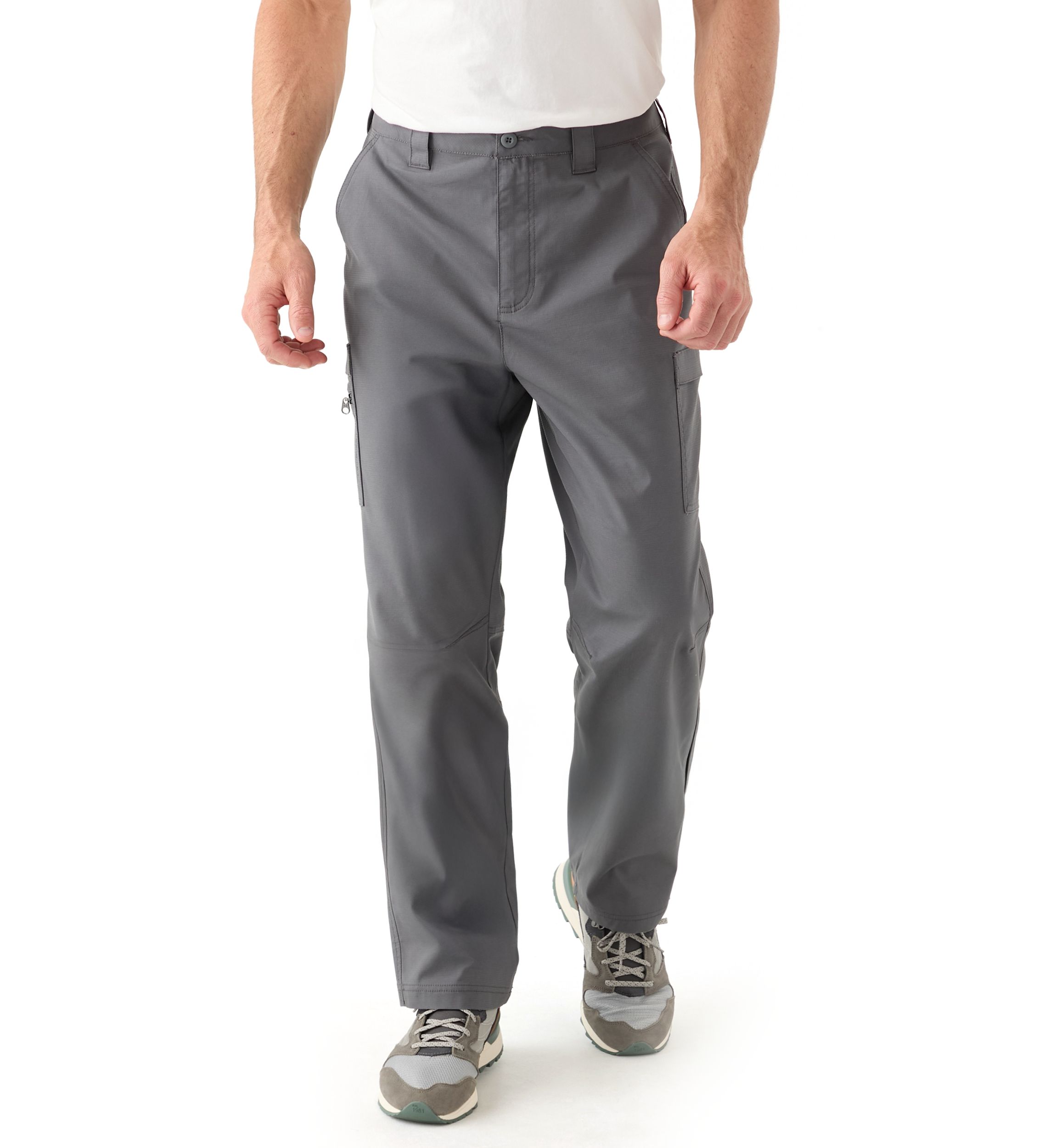 Textured Cargo Pants