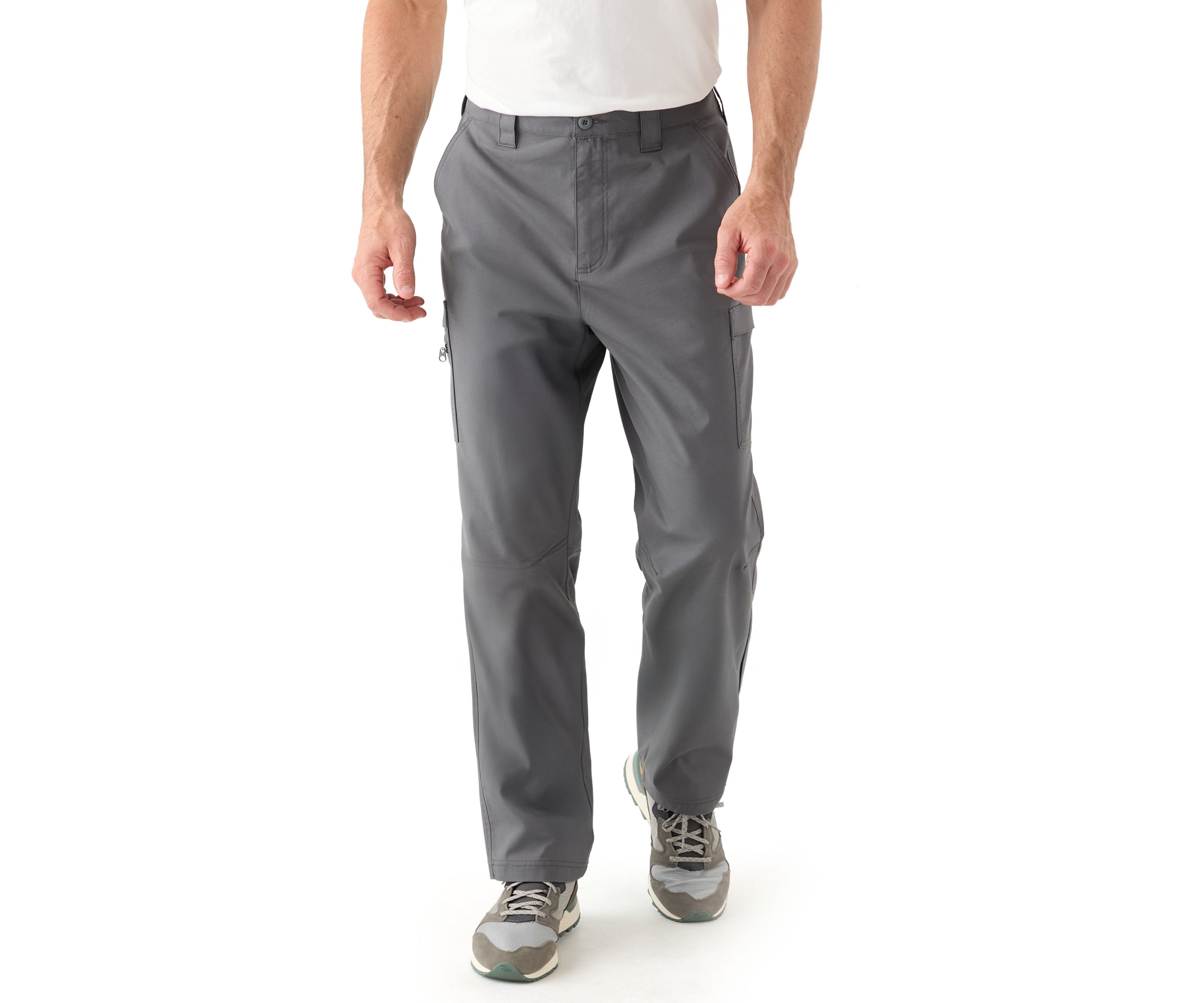 Textured Cargo Pants