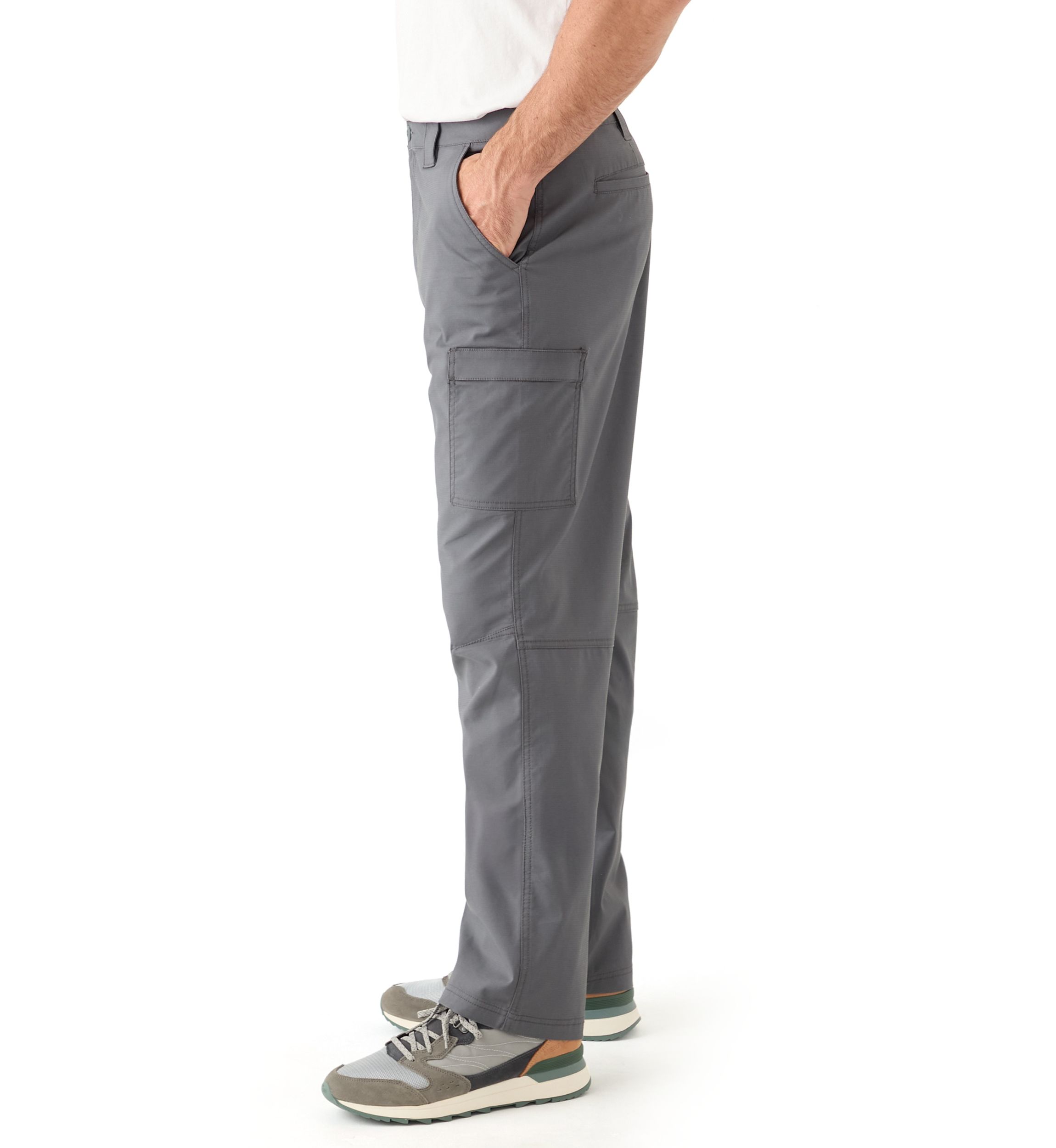 Textured Cargo Pants
