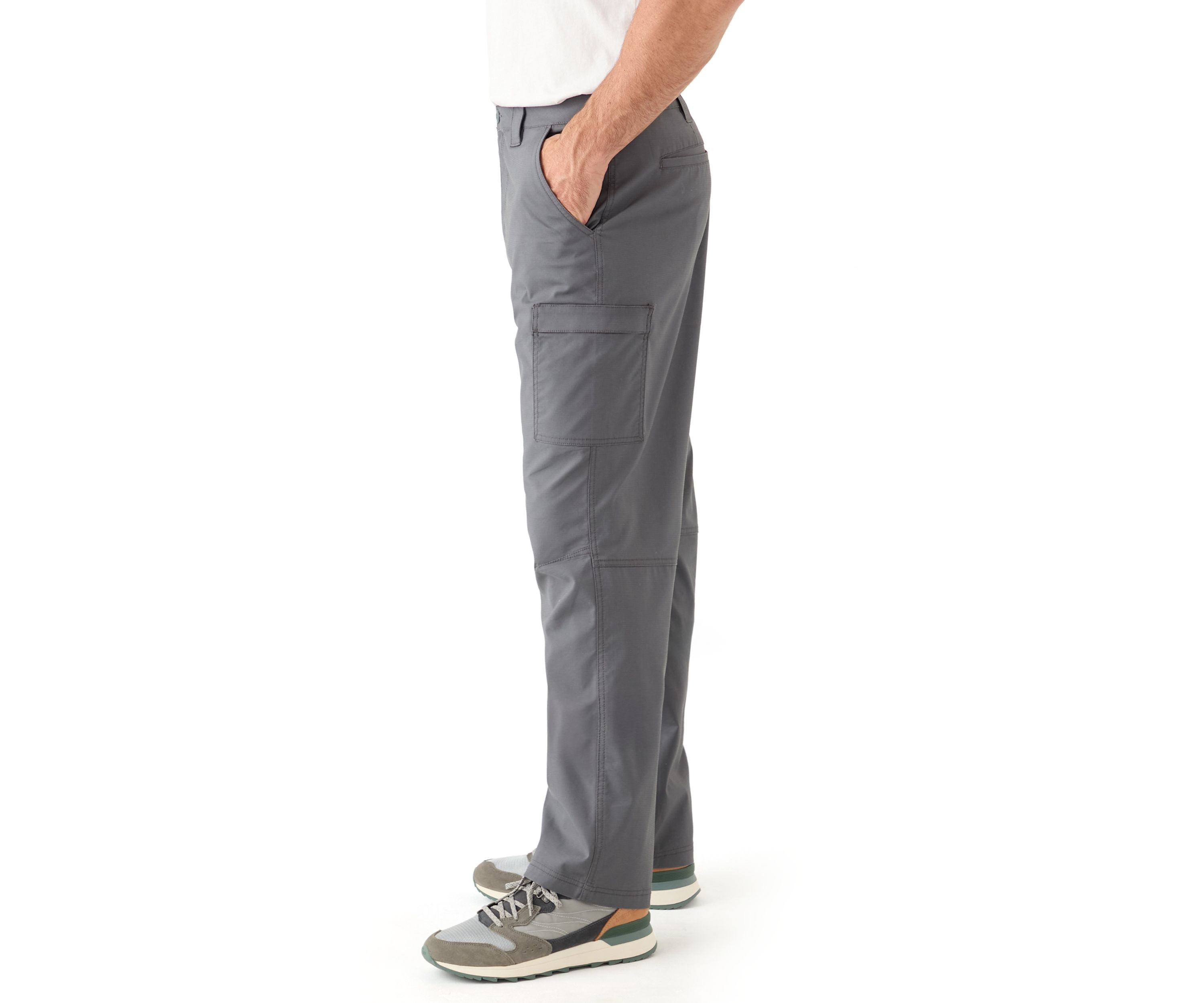 Textured Cargo Pants
