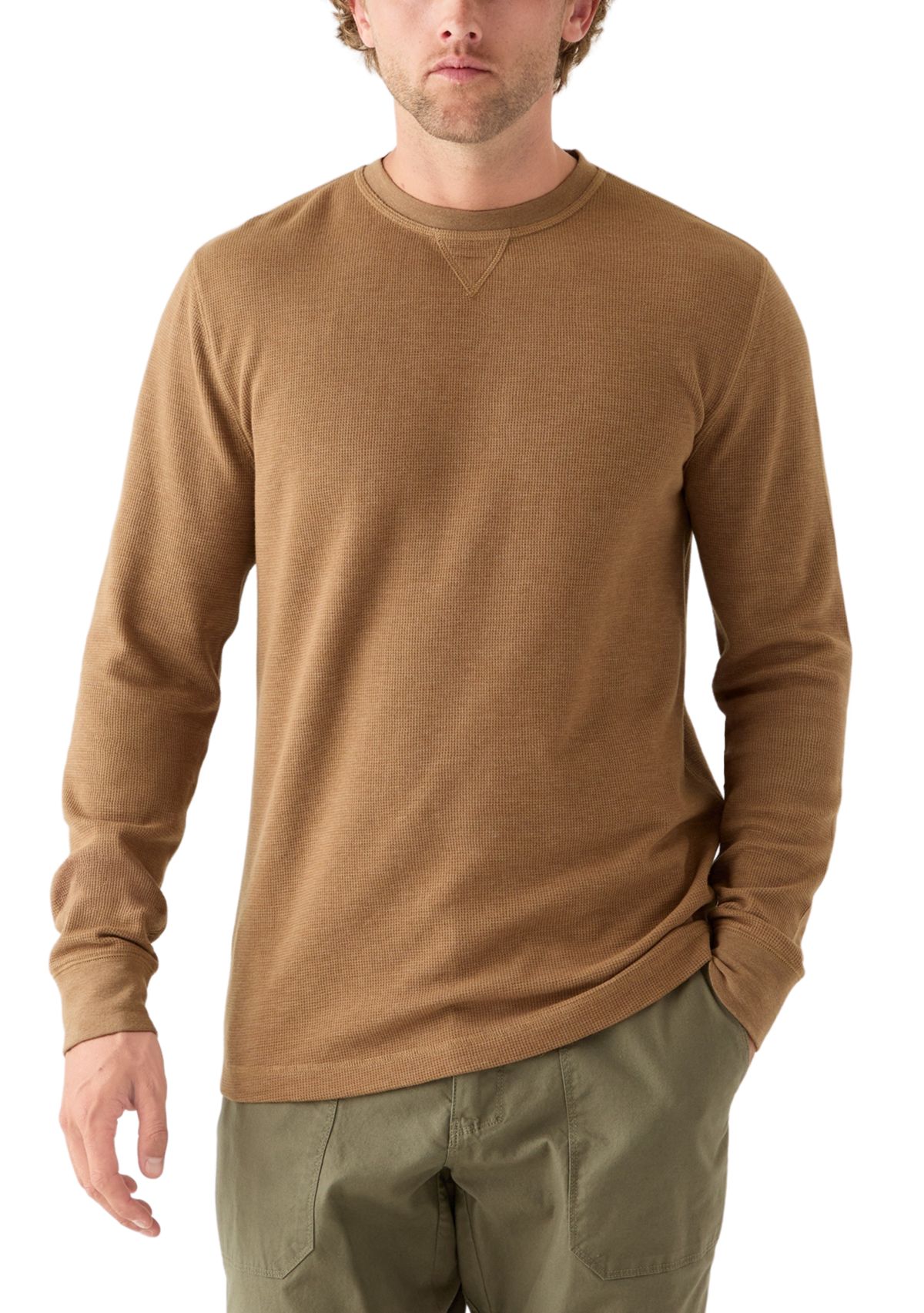 Long Sleeve Crew Neck Thermal Shirt