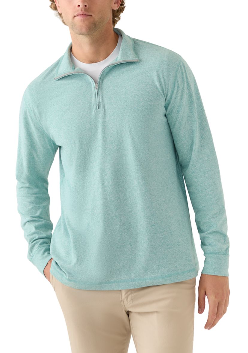 Mens Jaspe Long Sleeve 1/4 Zip