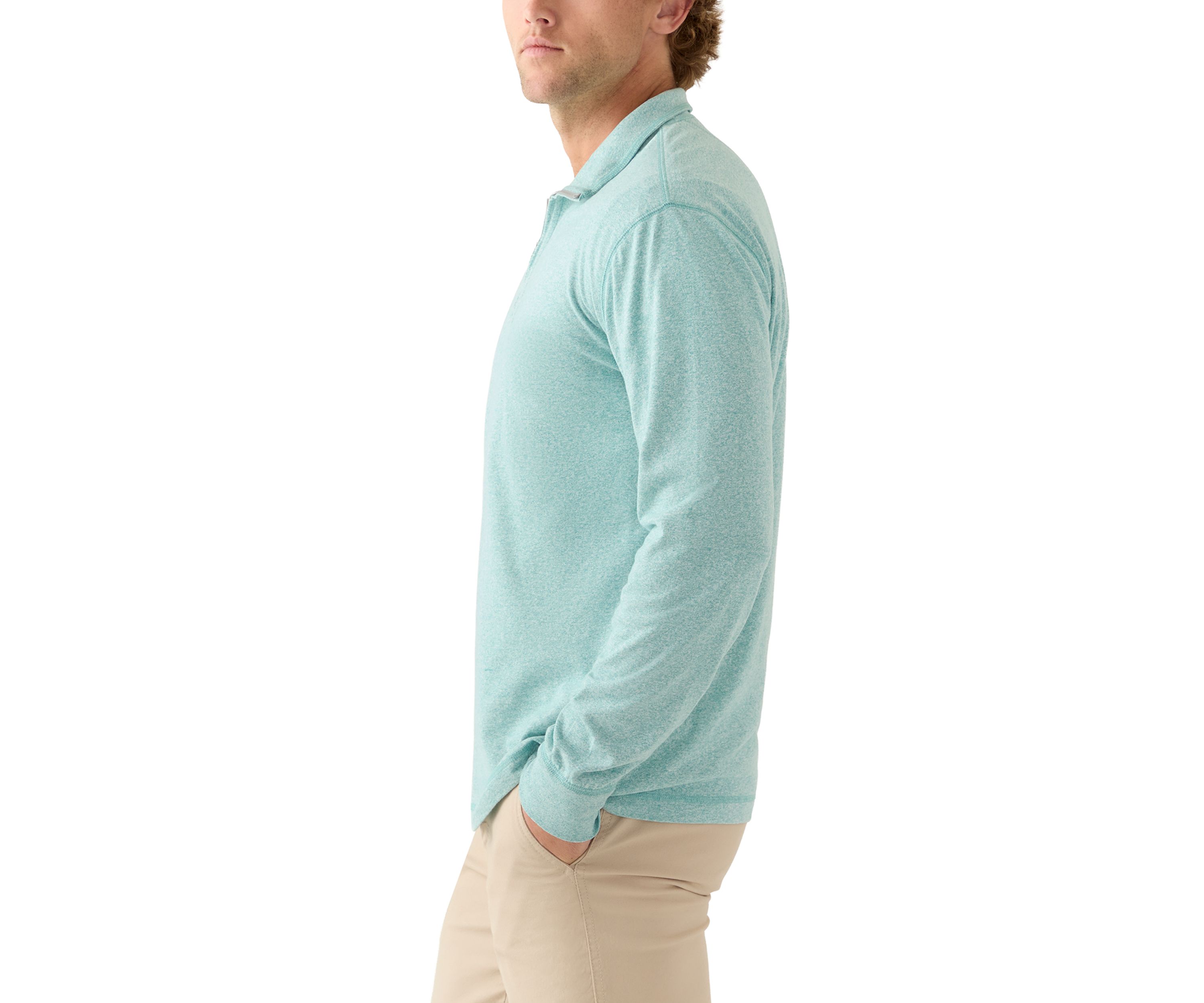Mens Jaspe Long Sleeve 1/4 Zip