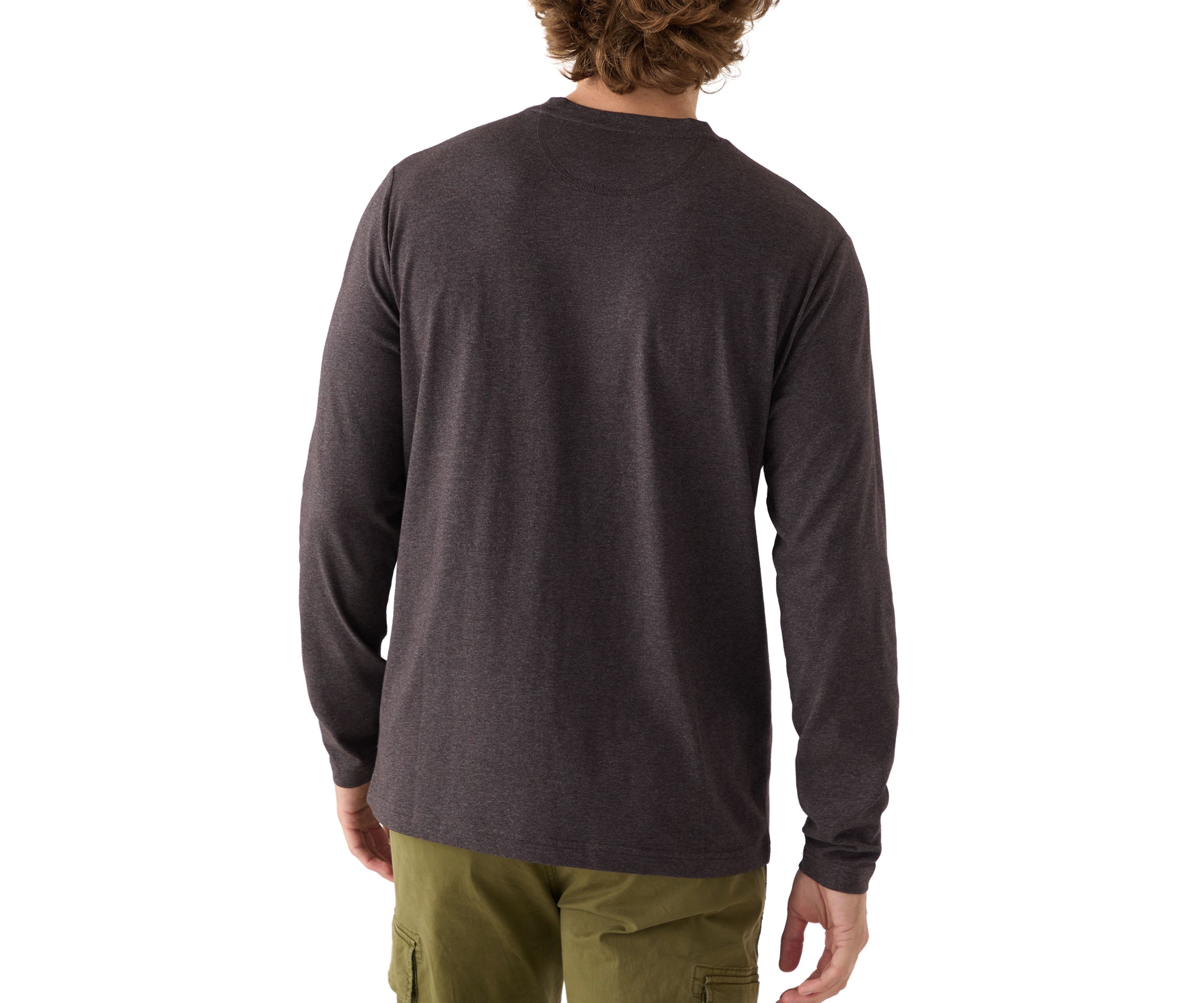 Long Sleeve Jersey Crewneck T-Shirt 