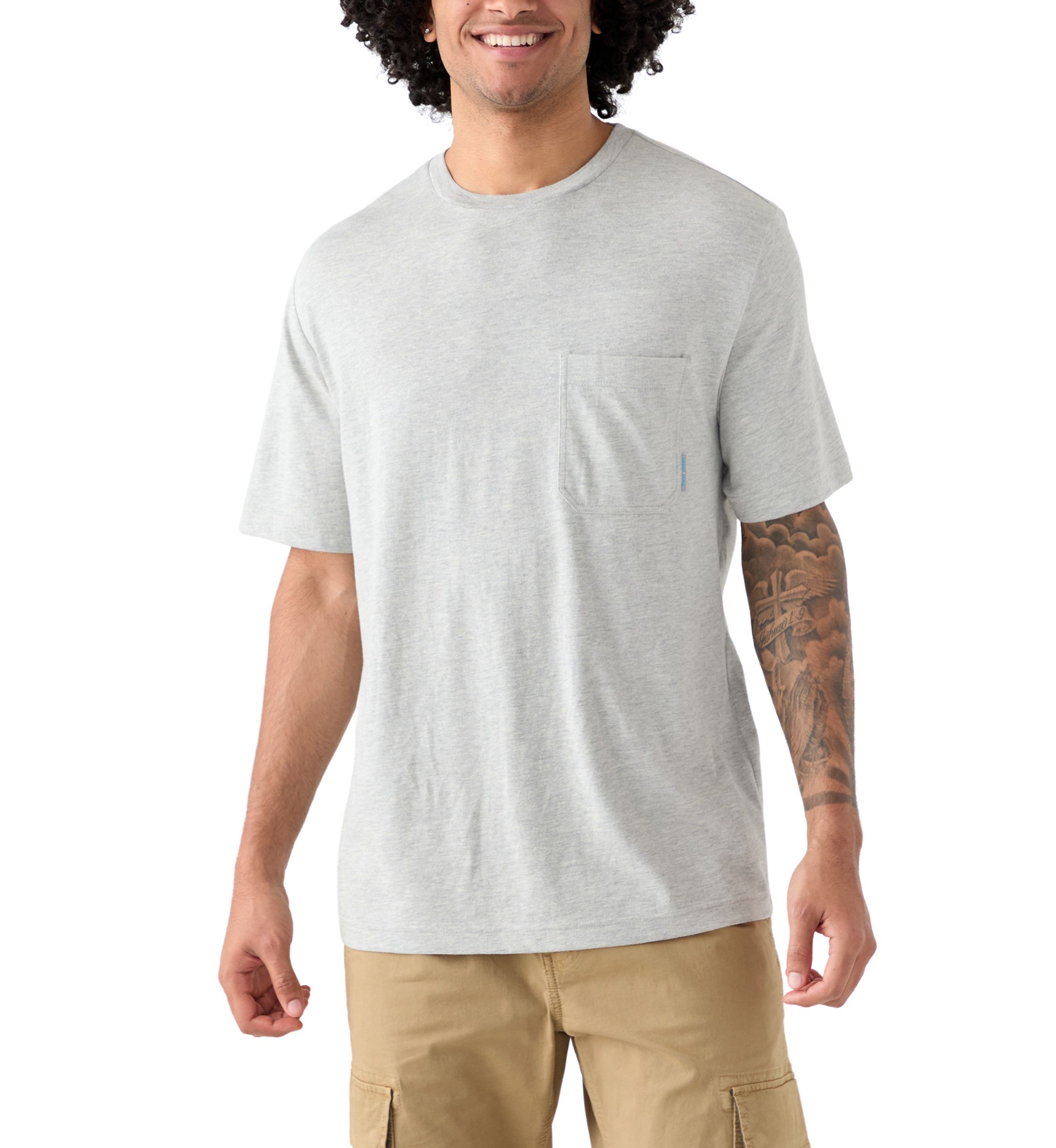 Short Sleeve Jersey Crewneck T-Shirt 