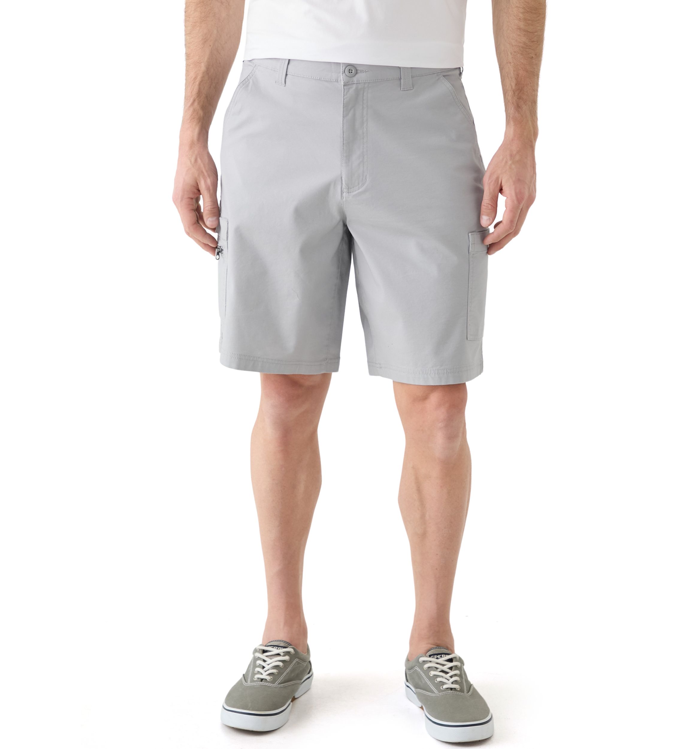 Ripstop Flat Front Shorts