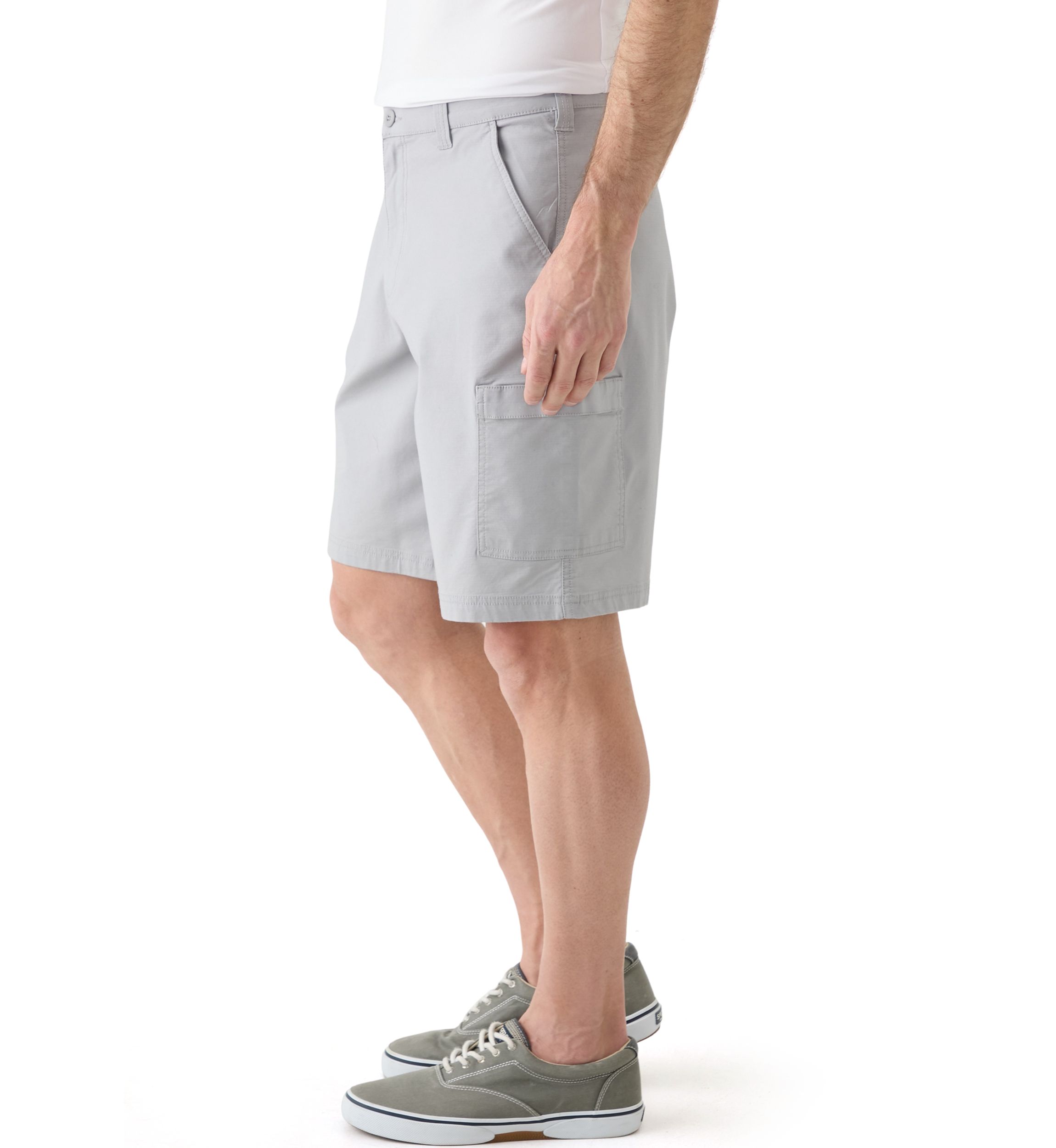 Ripstop Flat Front Shorts