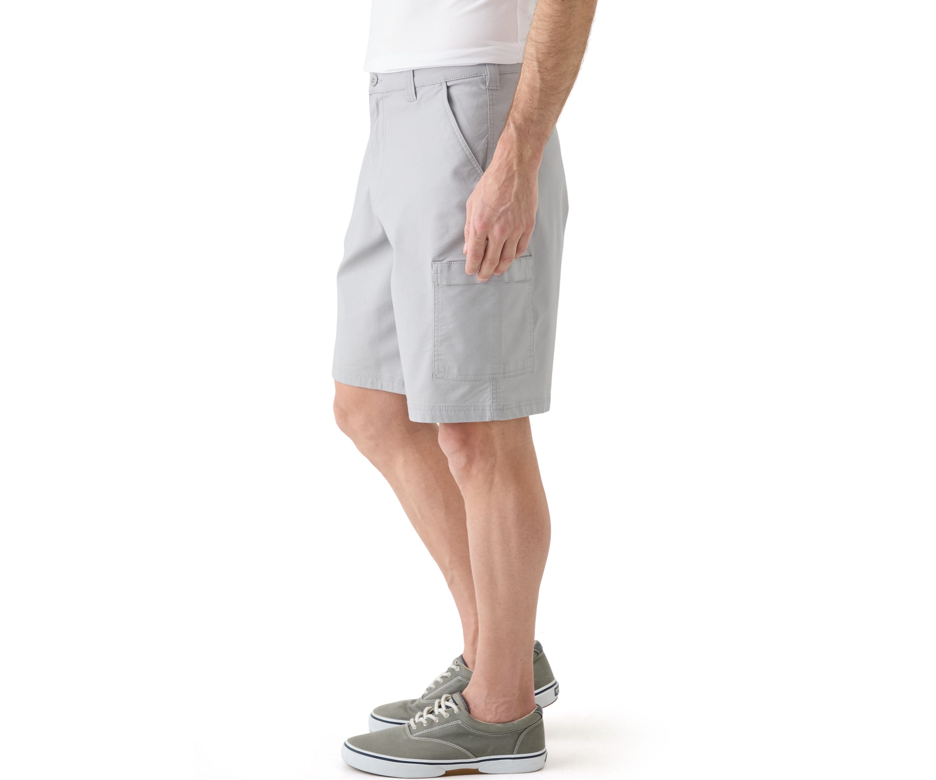 Ripstop Flat Front Shorts