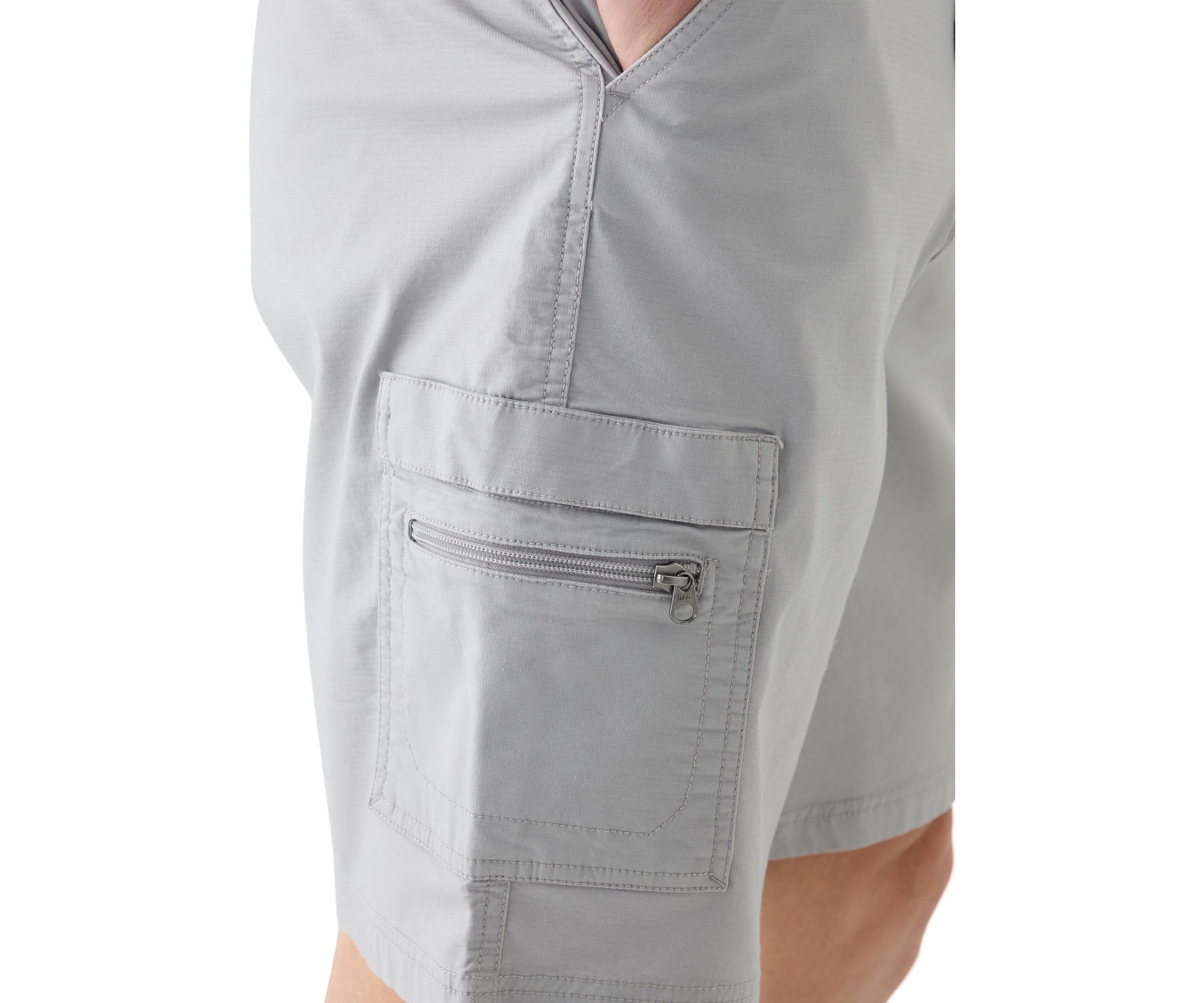 Ripstop Flat Front Shorts