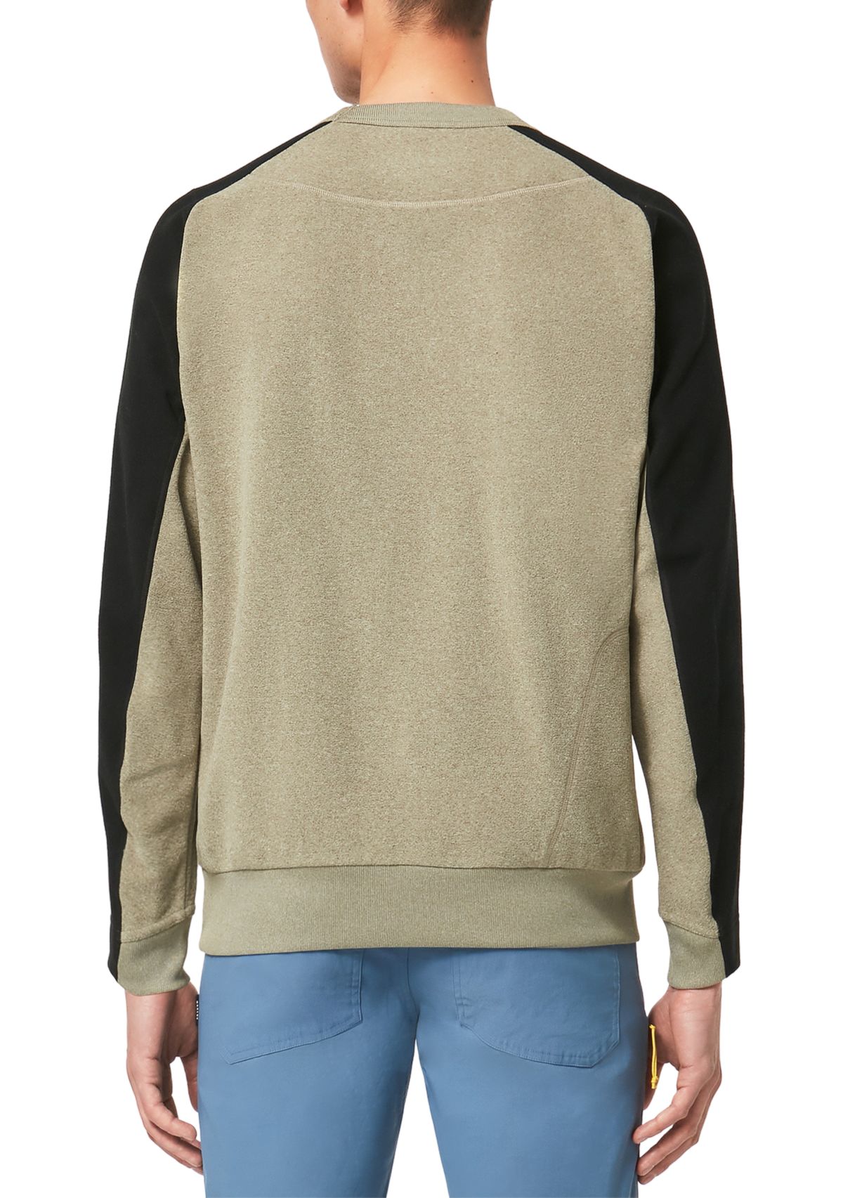Mens Micro Range Long Sleeve Crew Neck Sweatshirt