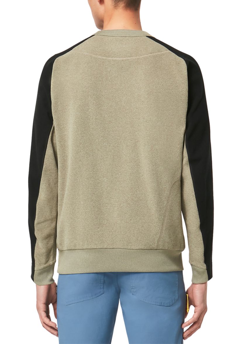 Mens Micro Range Long Sleeve Crew Neck Sweatshirt