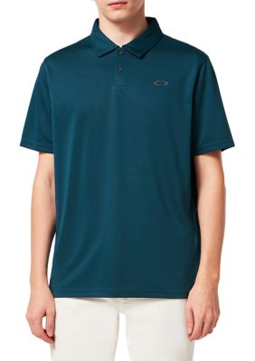 Oakley Men's Golf Polo Shirt, Blue, Small