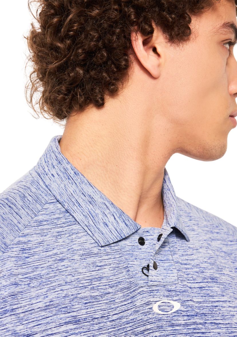 Mens Gradient Printed Ombré Polo Shirt