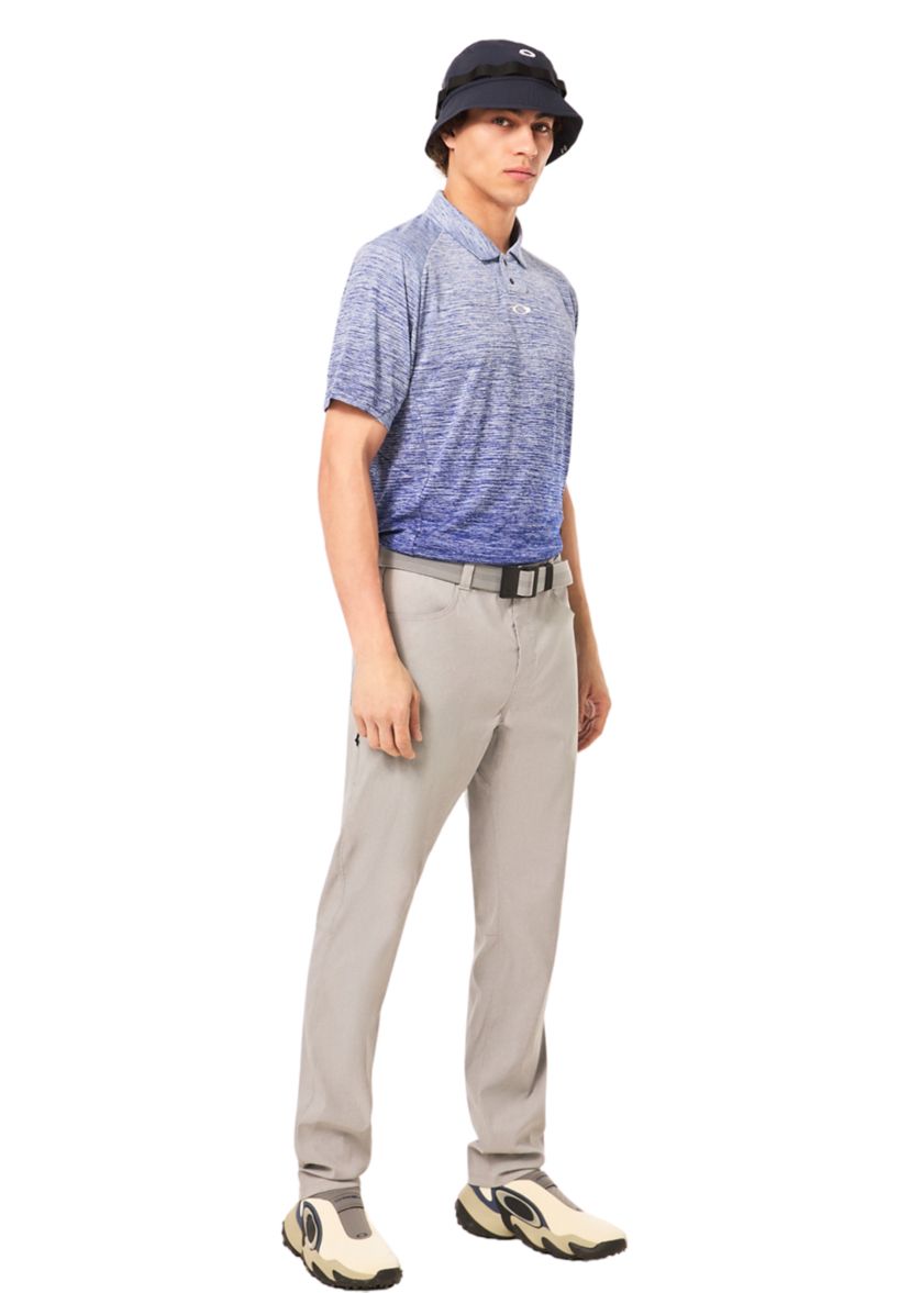 Mens Gradient Printed Ombré Polo Shirt
