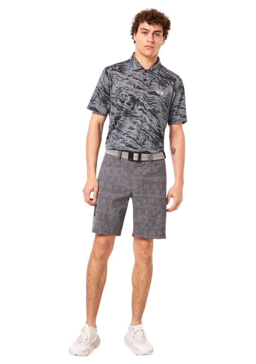 Mens Duality Jacquard Polo Shirt