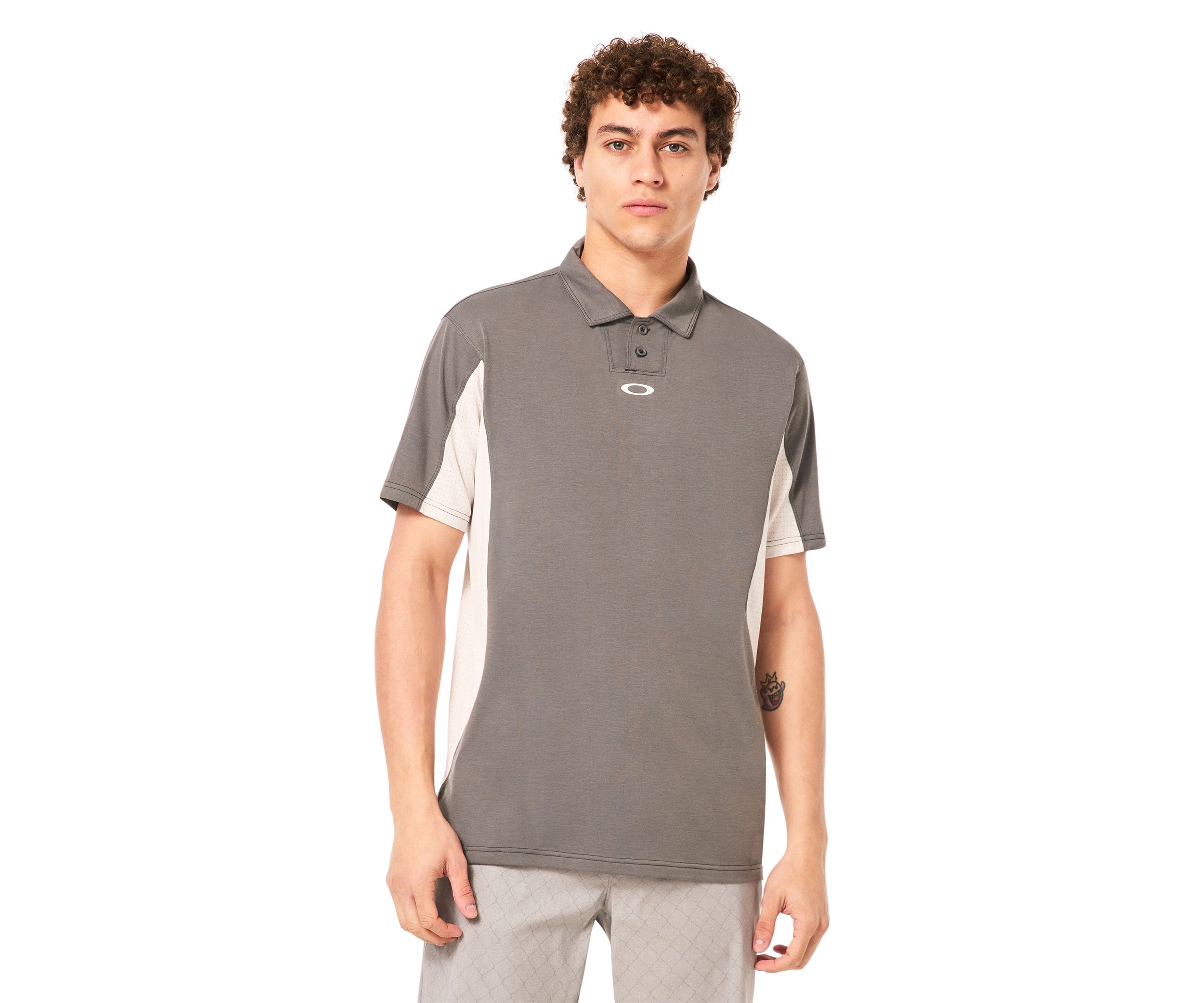 Mens Contrasting Airvented Polo Shirt