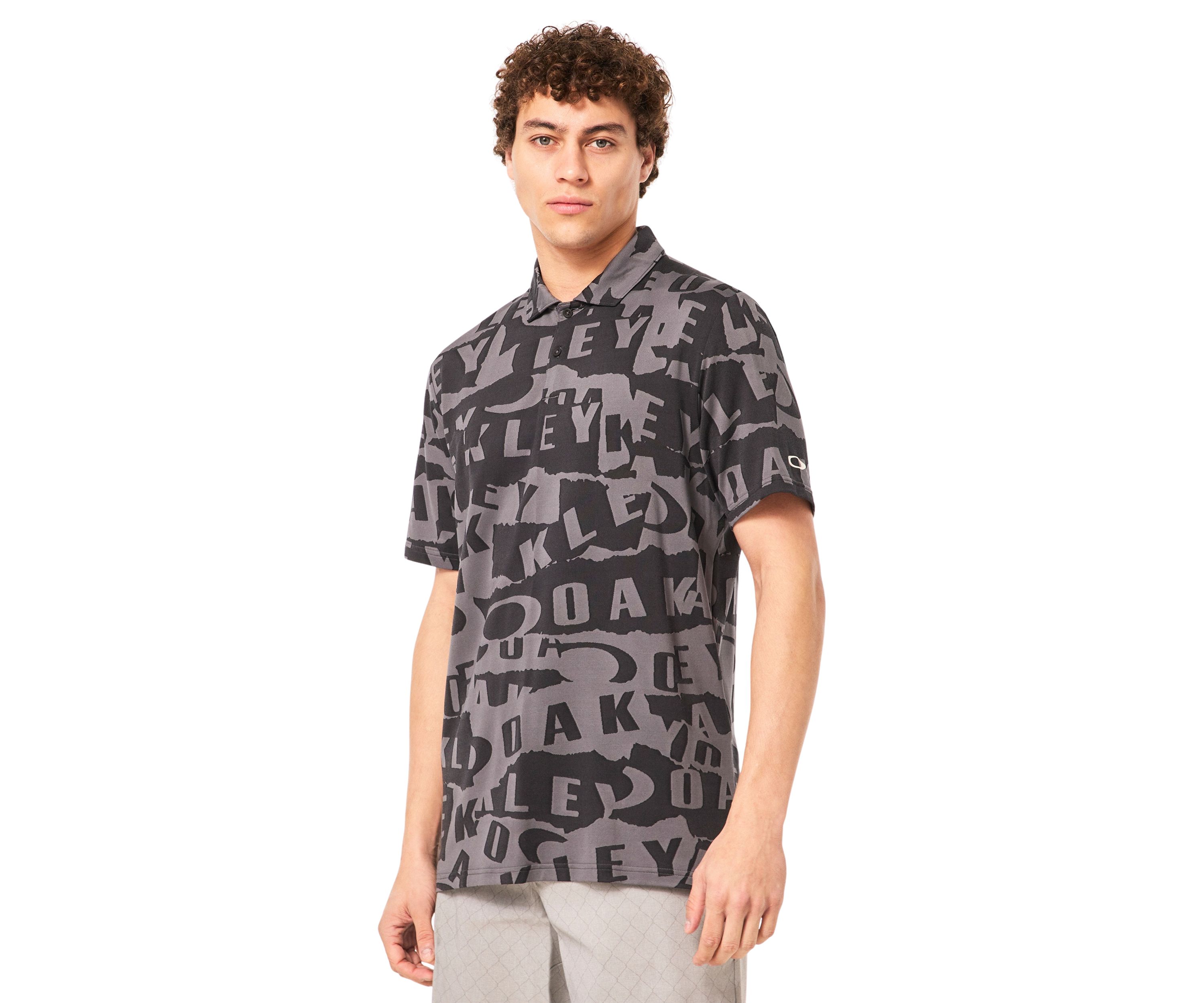 Mens Ransom Jacquard Polo Shirt