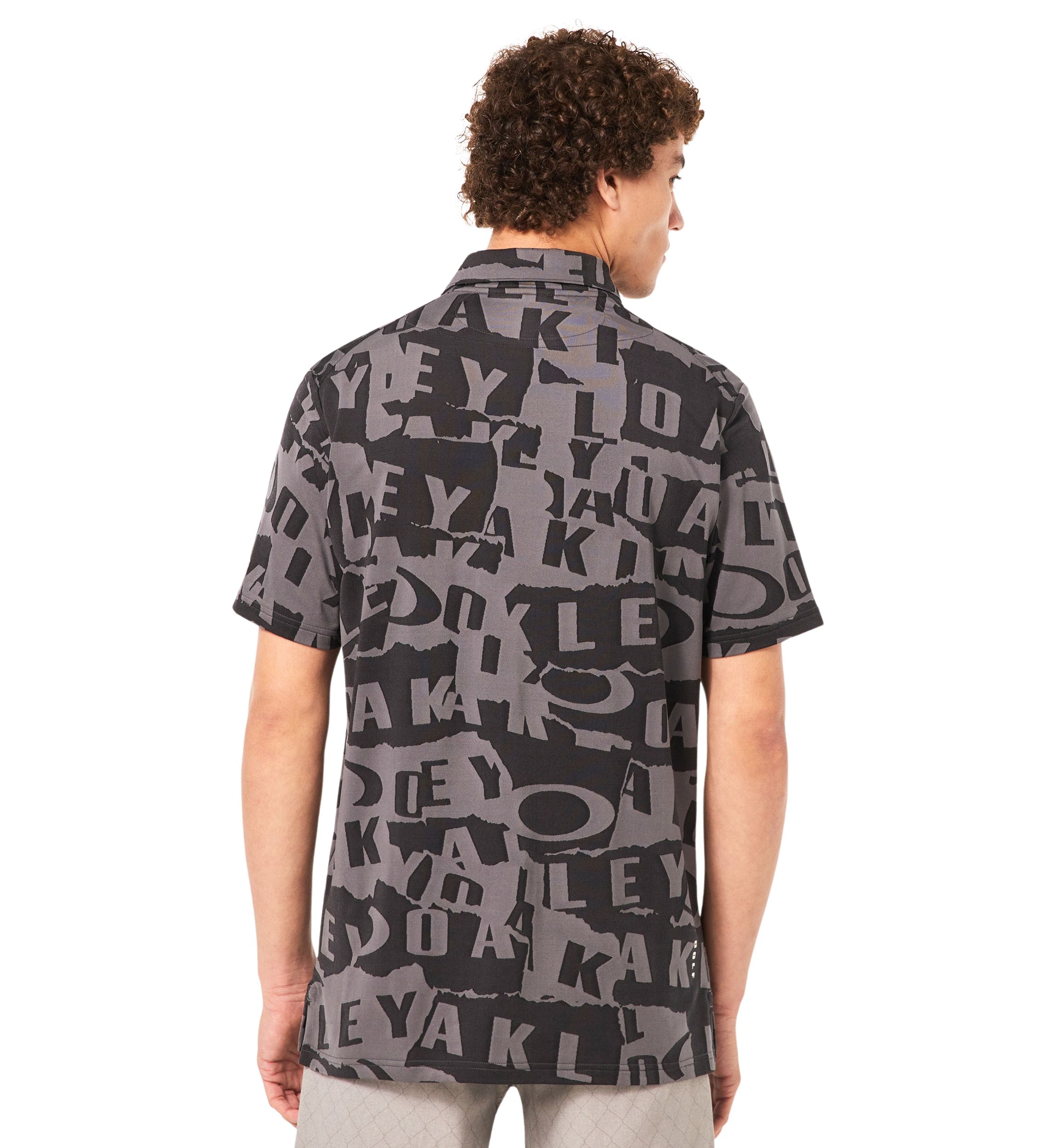 Mens Ransom Jacquard Polo Shirt