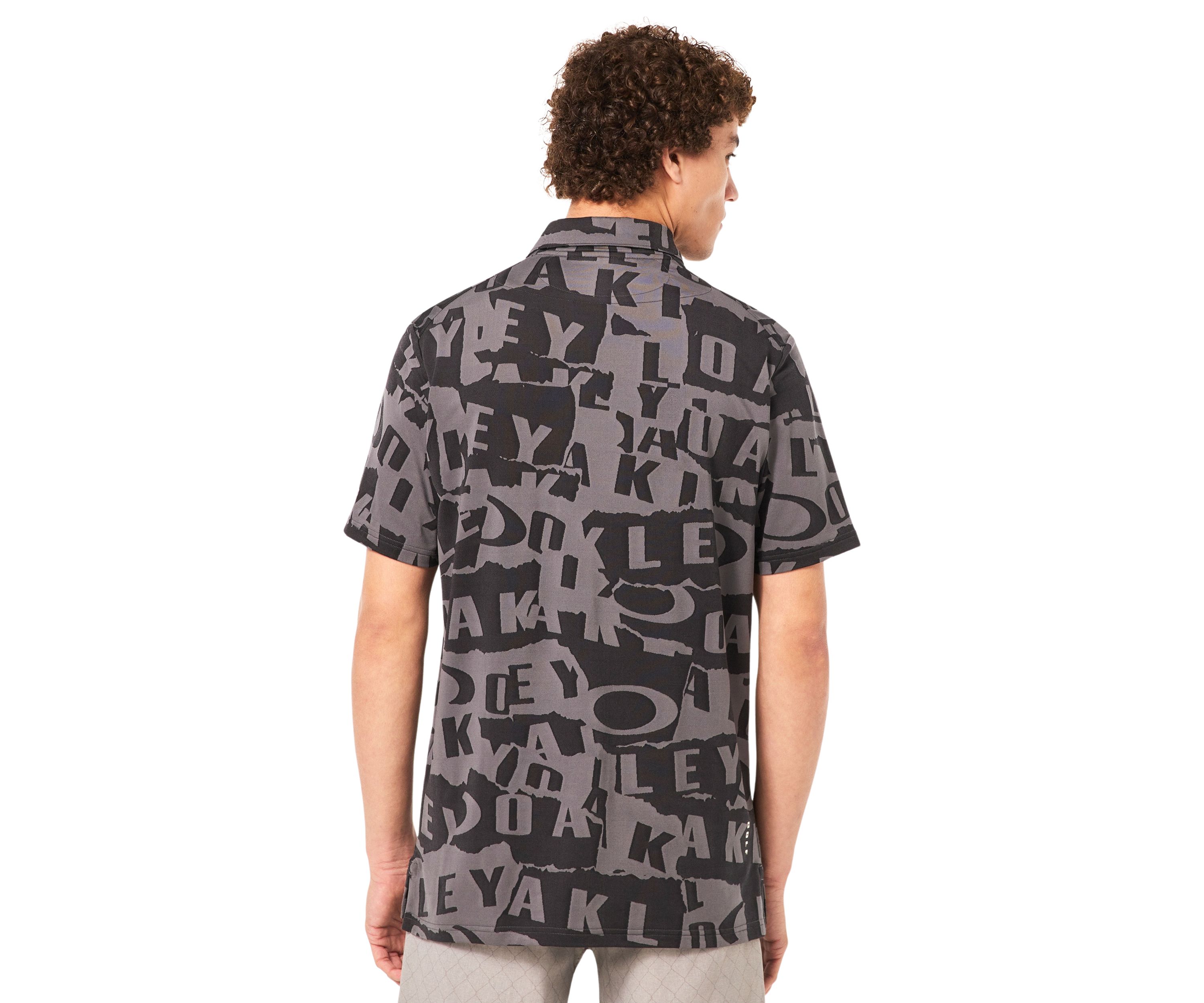 Mens Ransom Jacquard Polo Shirt