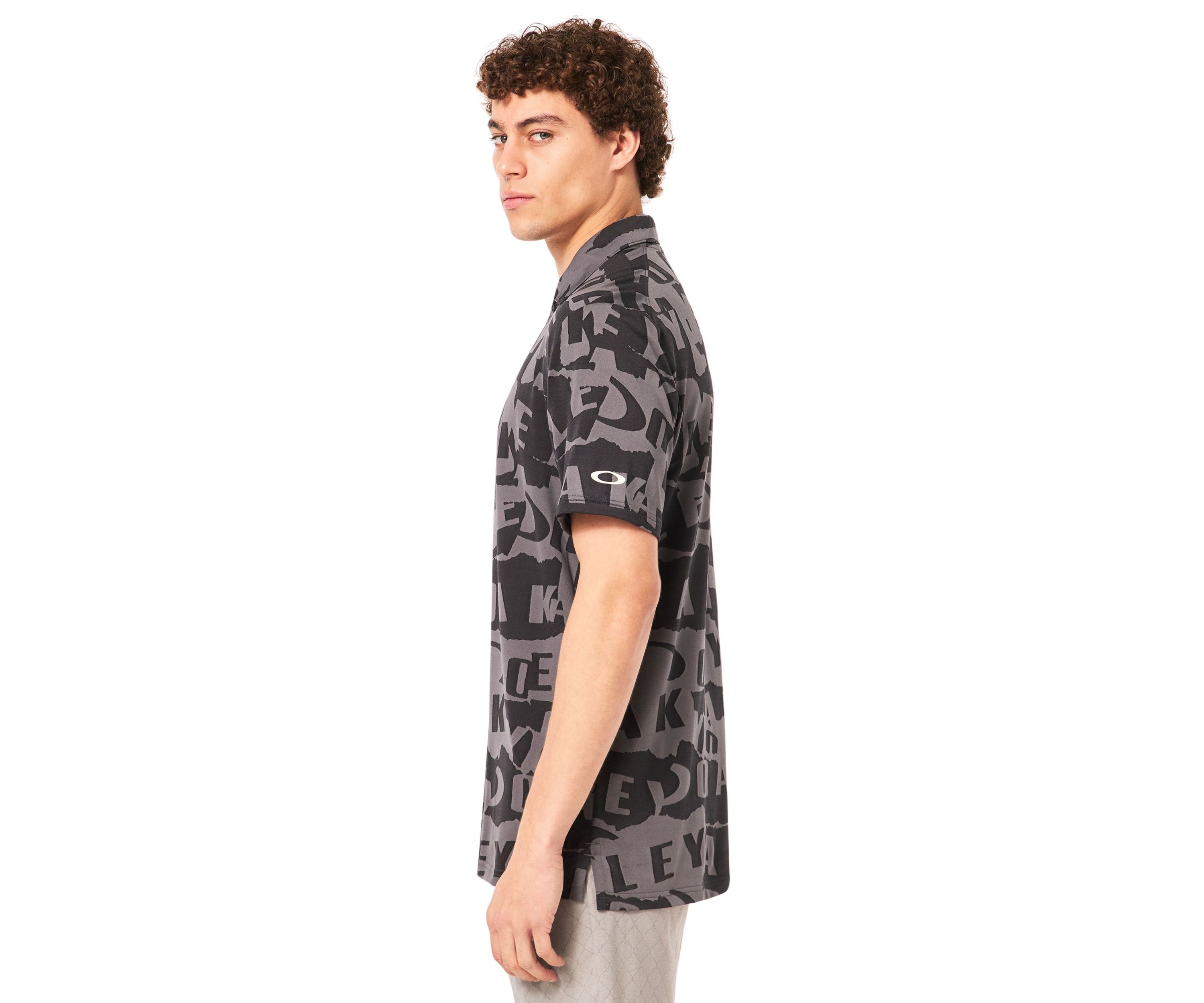 Mens Ransom Jacquard Polo Shirt