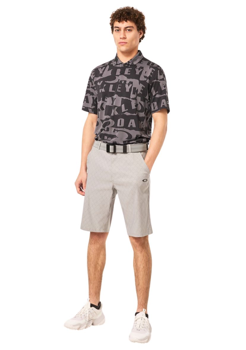 Mens Ransom Jacquard Polo Shirt