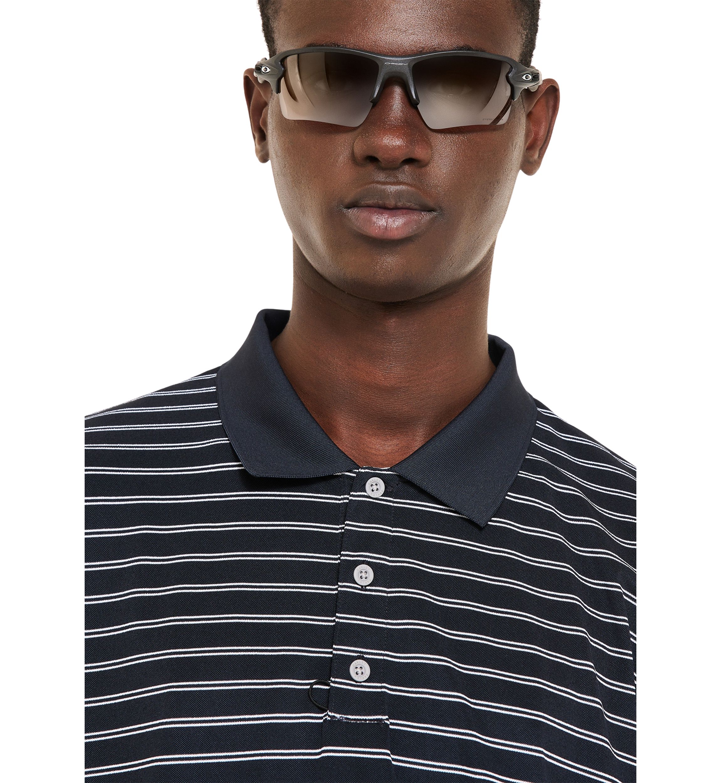 Mens Stripe Polo Shirt 