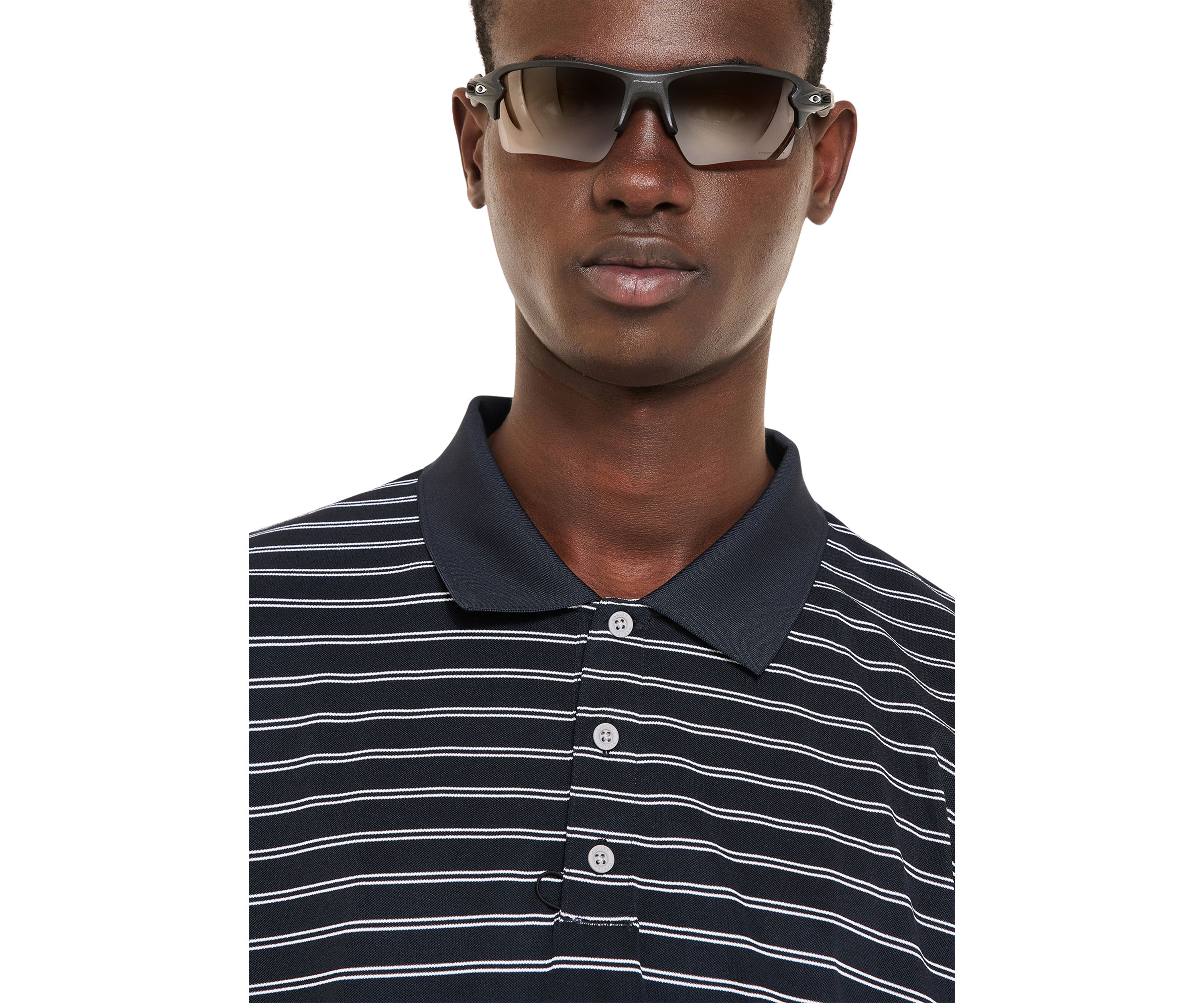 Mens Stripe Polo Shirt 