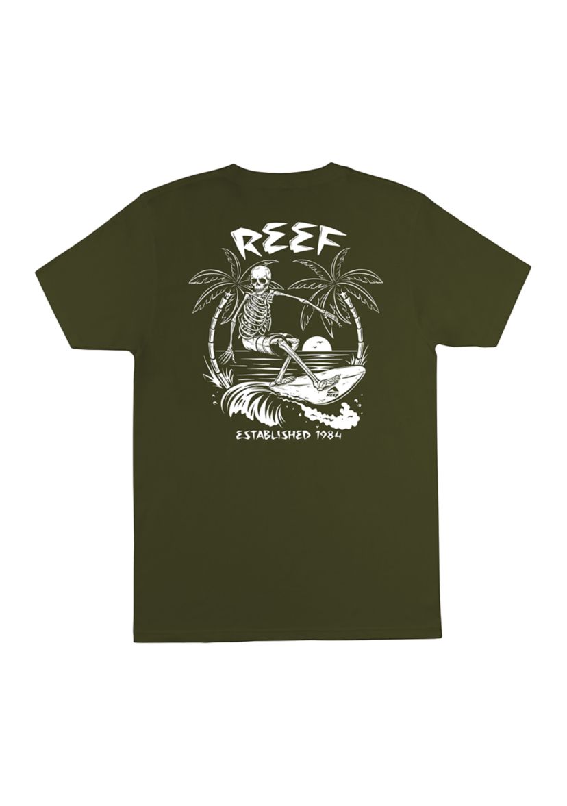 Short Sleeve Tropical Graphic T-Shirt 