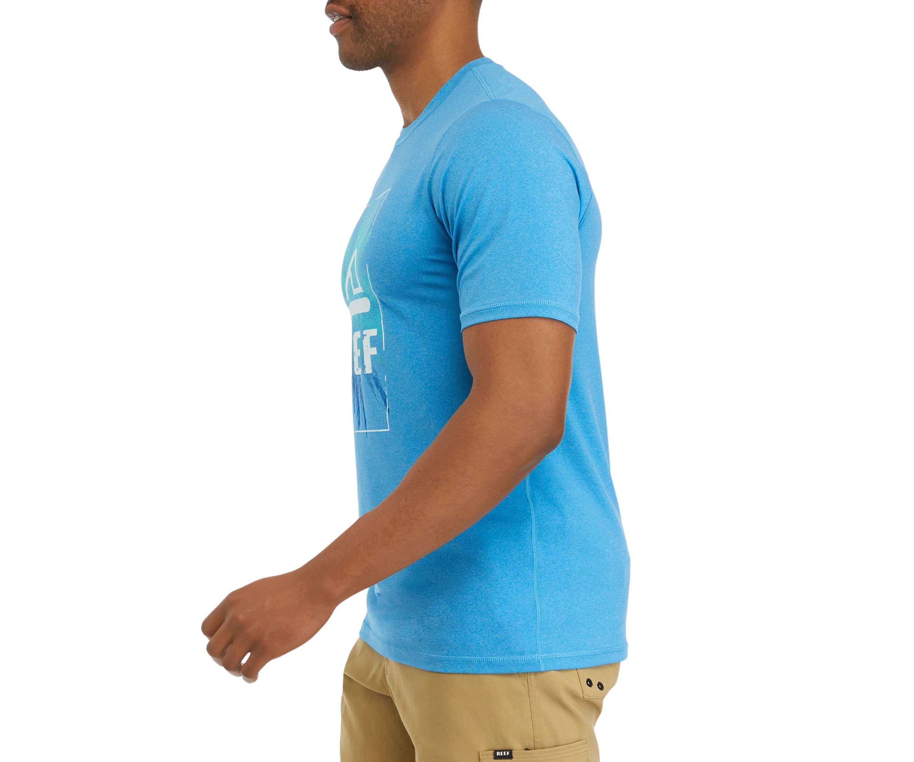 Mens Short Sleeve Palm Punk Surf Shirt
