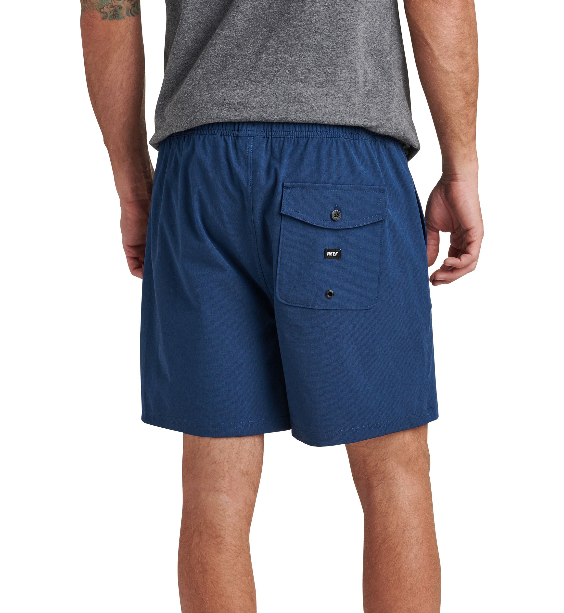 Fields Elastic Waist Walk Shorts - 17" Outseam 