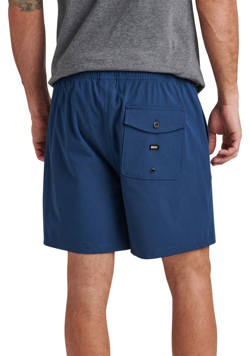 Fields Elastic Waist Walk Shorts - 17" Outseam 