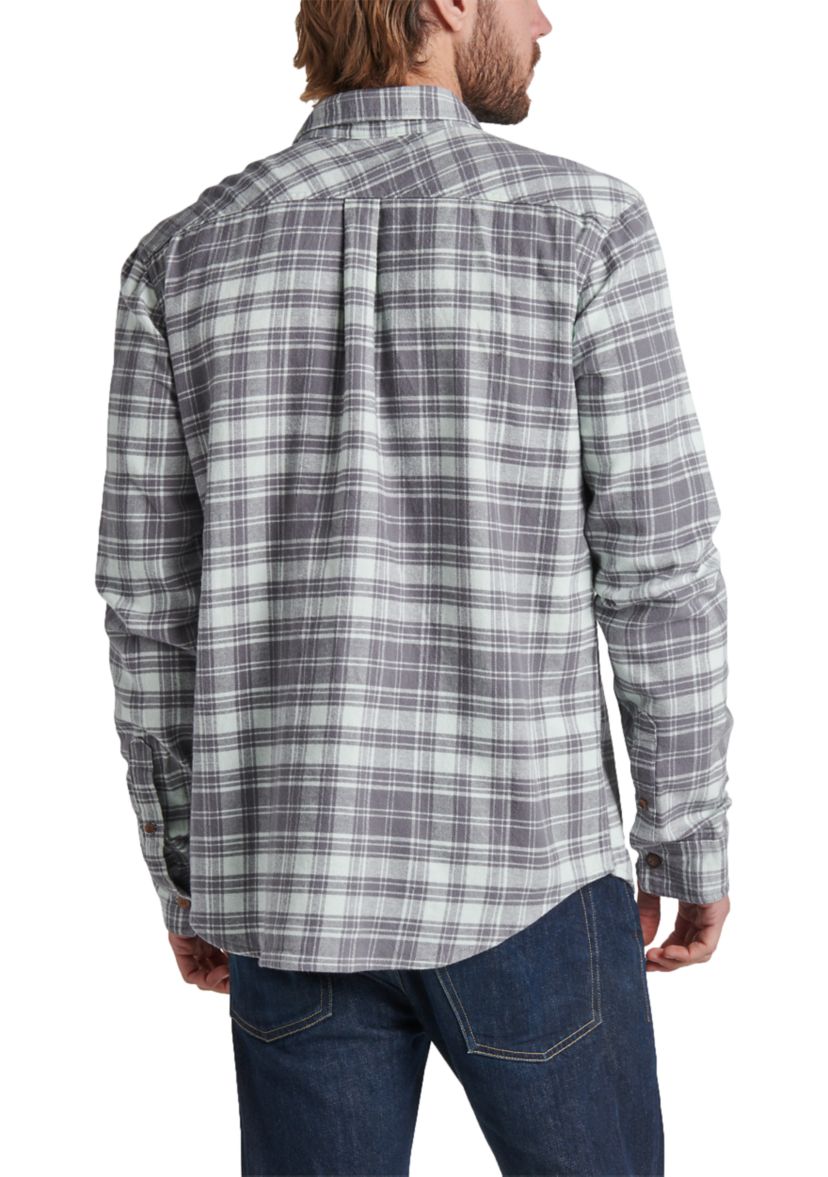 Mens One Pocket Plaid Work Shirt 